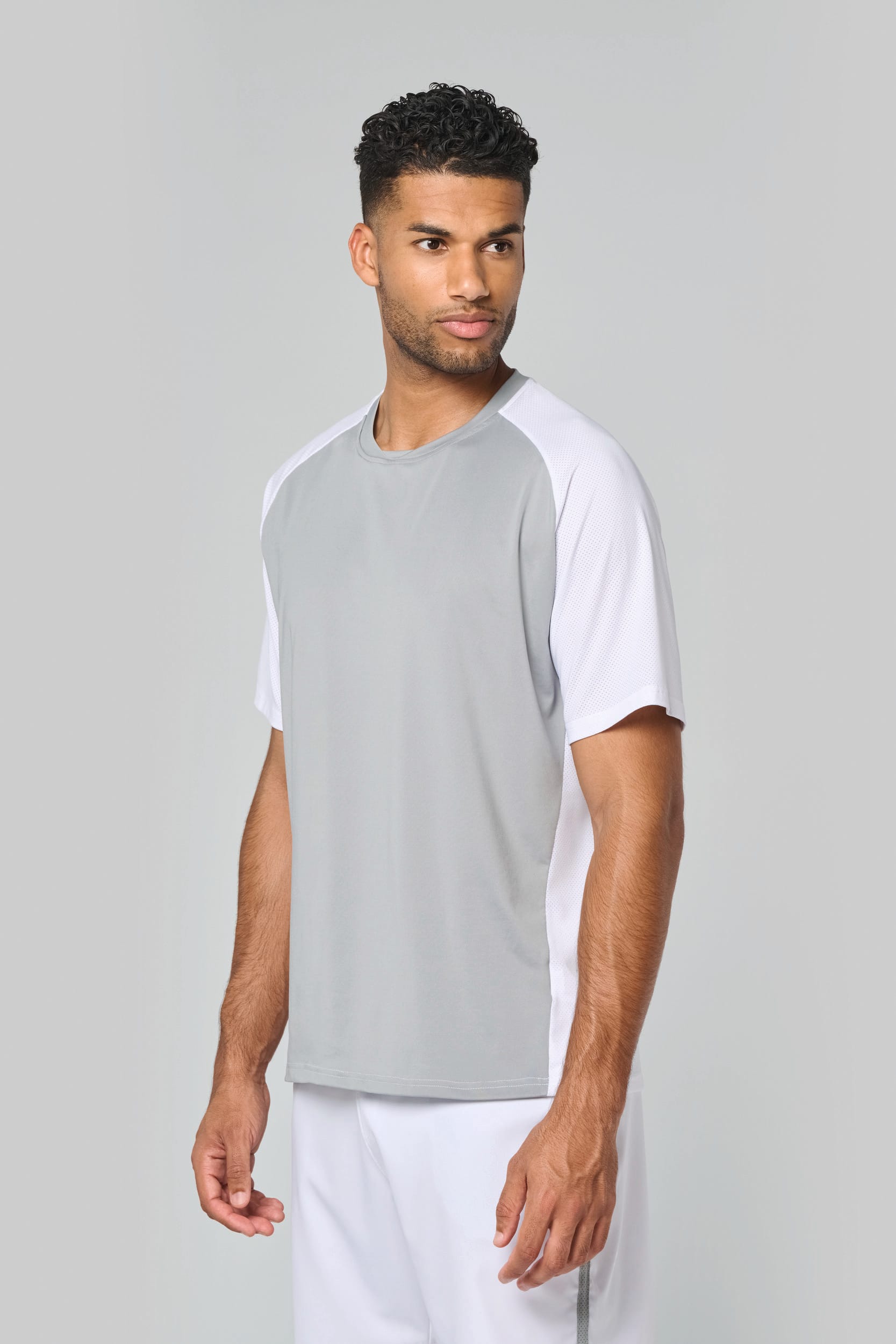 PROACT® Tweekleurig padel-T-shirt met raglanmouwen voor heren