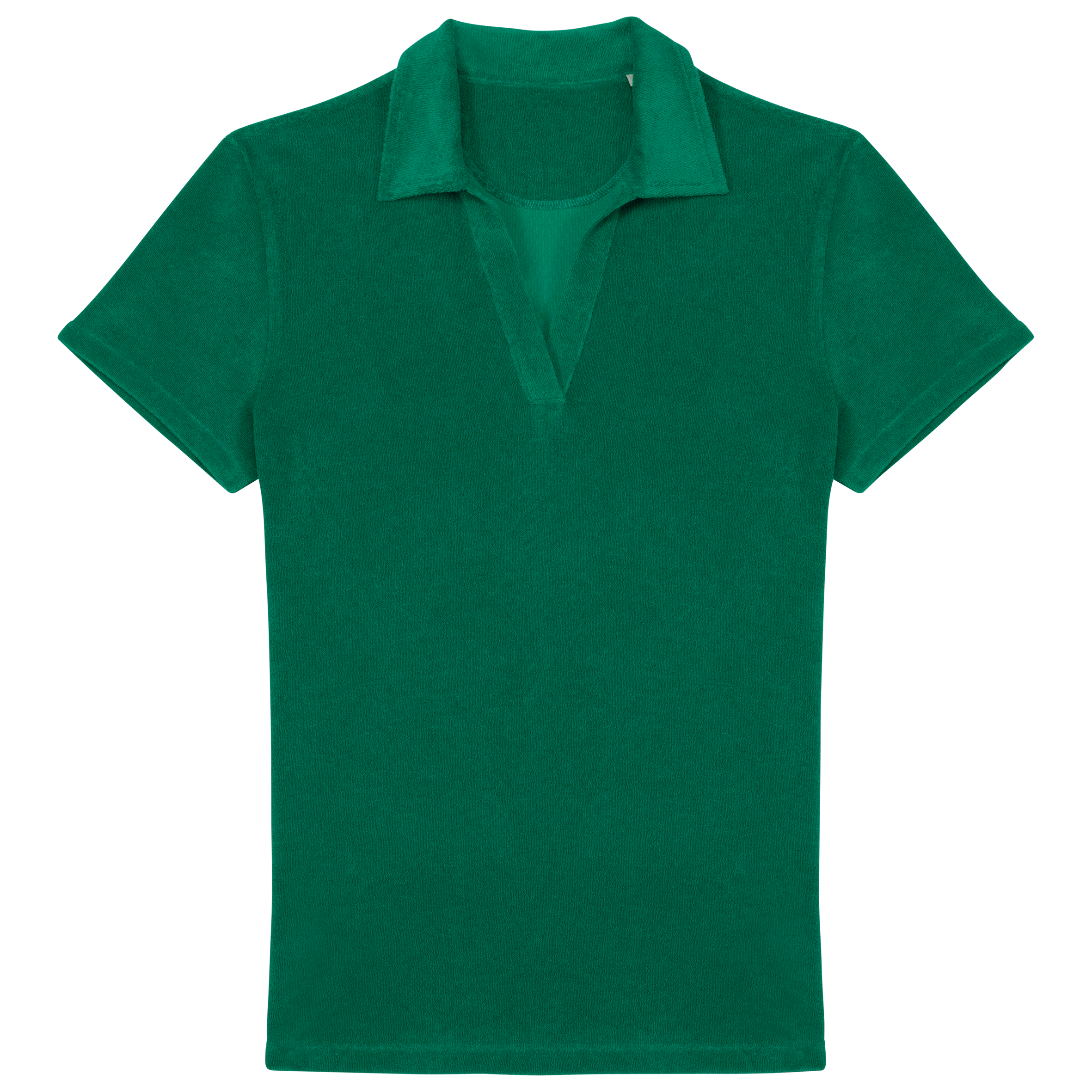Native Spirit Ecologische badstof damespolo — Malachite Green