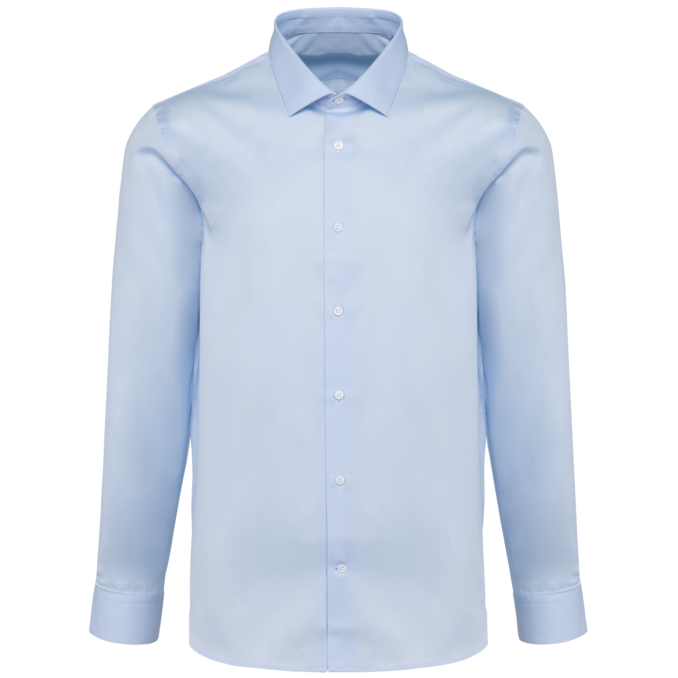 Kariban Premium Herenoverhemd van twill met lange mouwen — Essential Light Blue