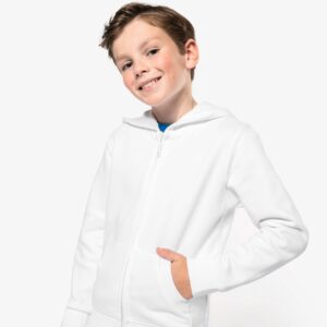 Kariban Kinder sweatvest met capuchon
