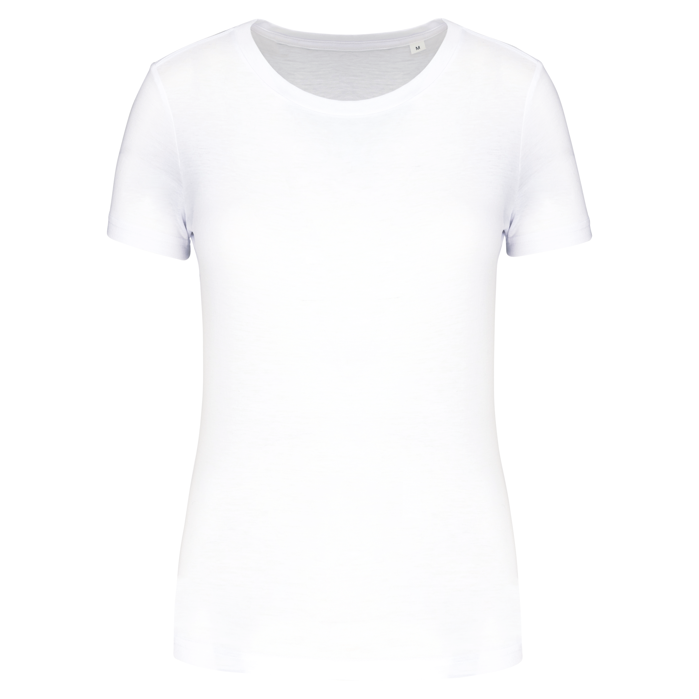 PROACT® Damessport-T-shirt triblend met ronde hals — White