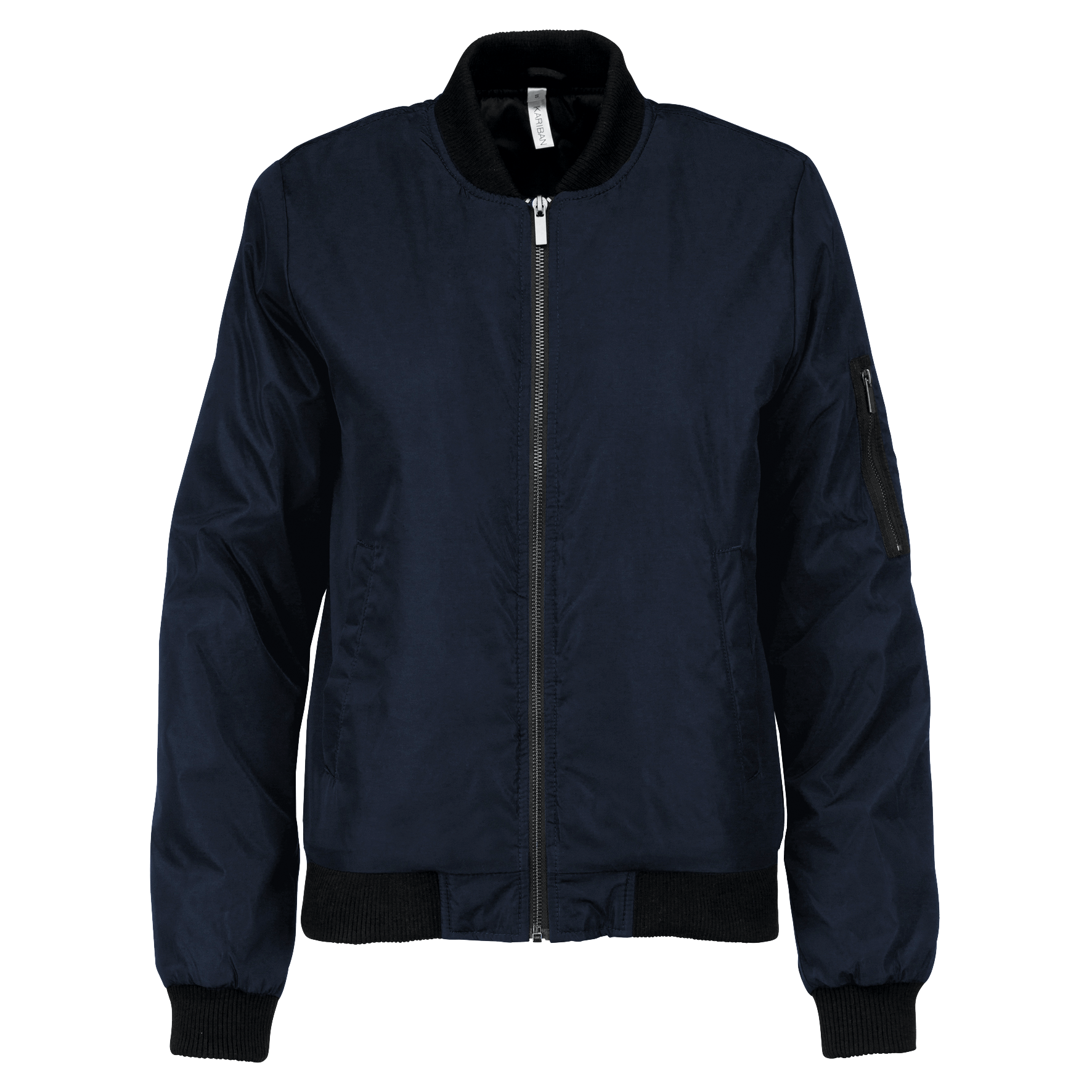 Kariban Dames bomberjack — Navy