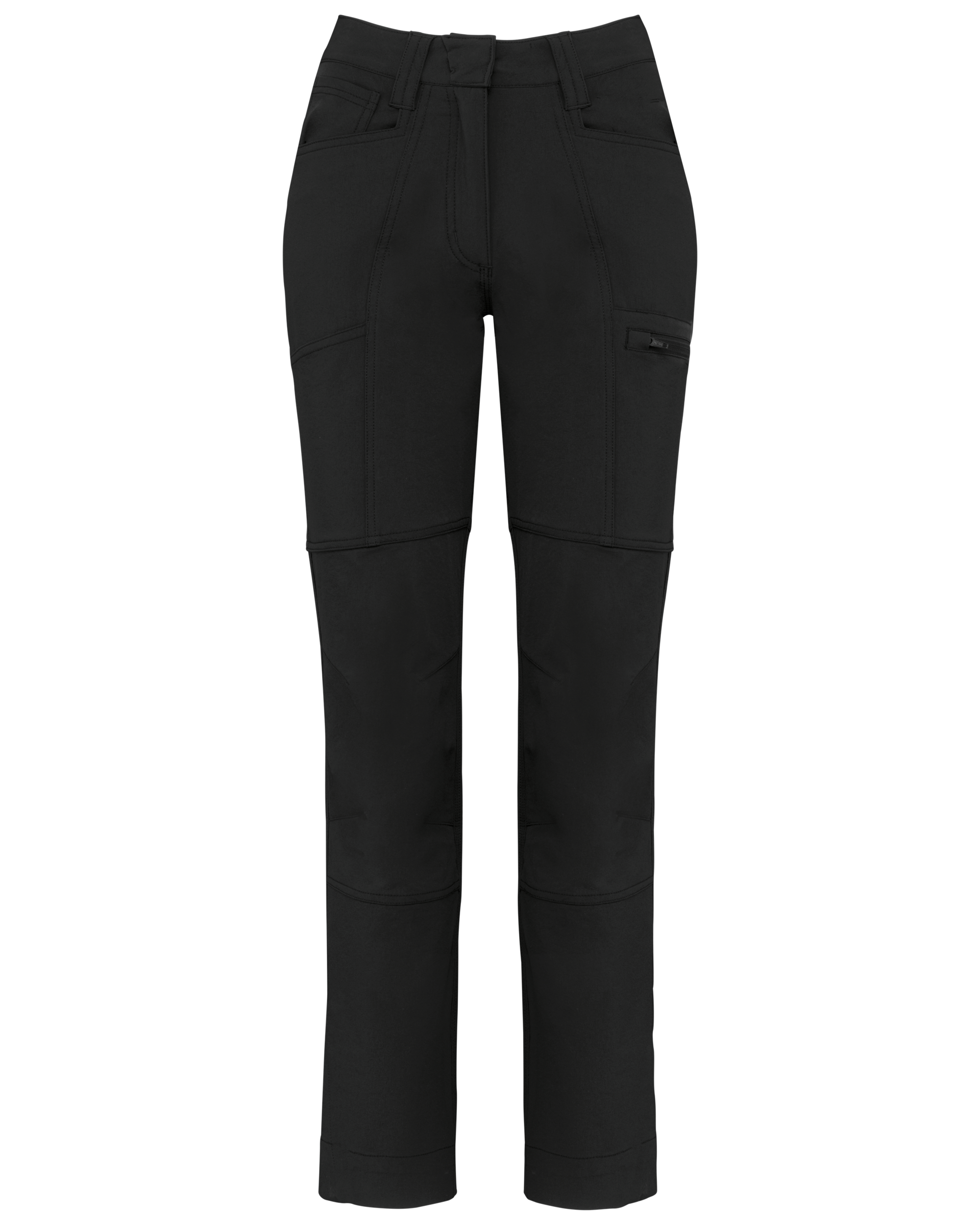 WK. Designed To Work Gerecyclede stretchbroek voor dames — Black