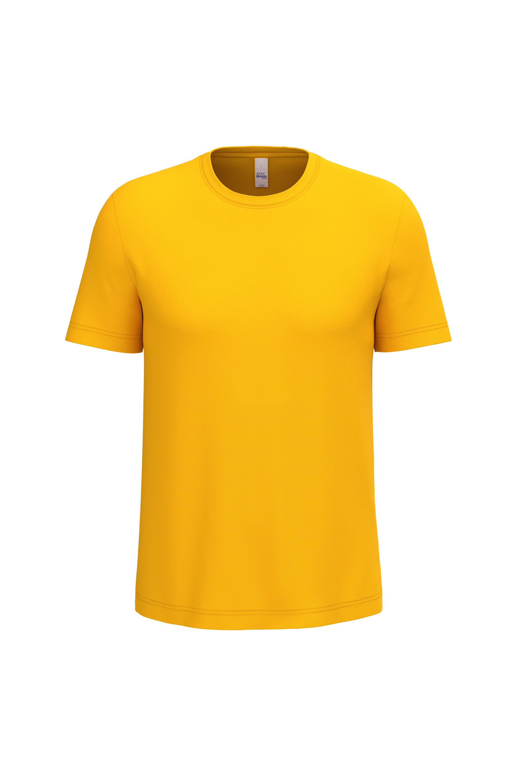 iDeal Basic Brand Mercury heren sport T-shirt — Ideal Gold