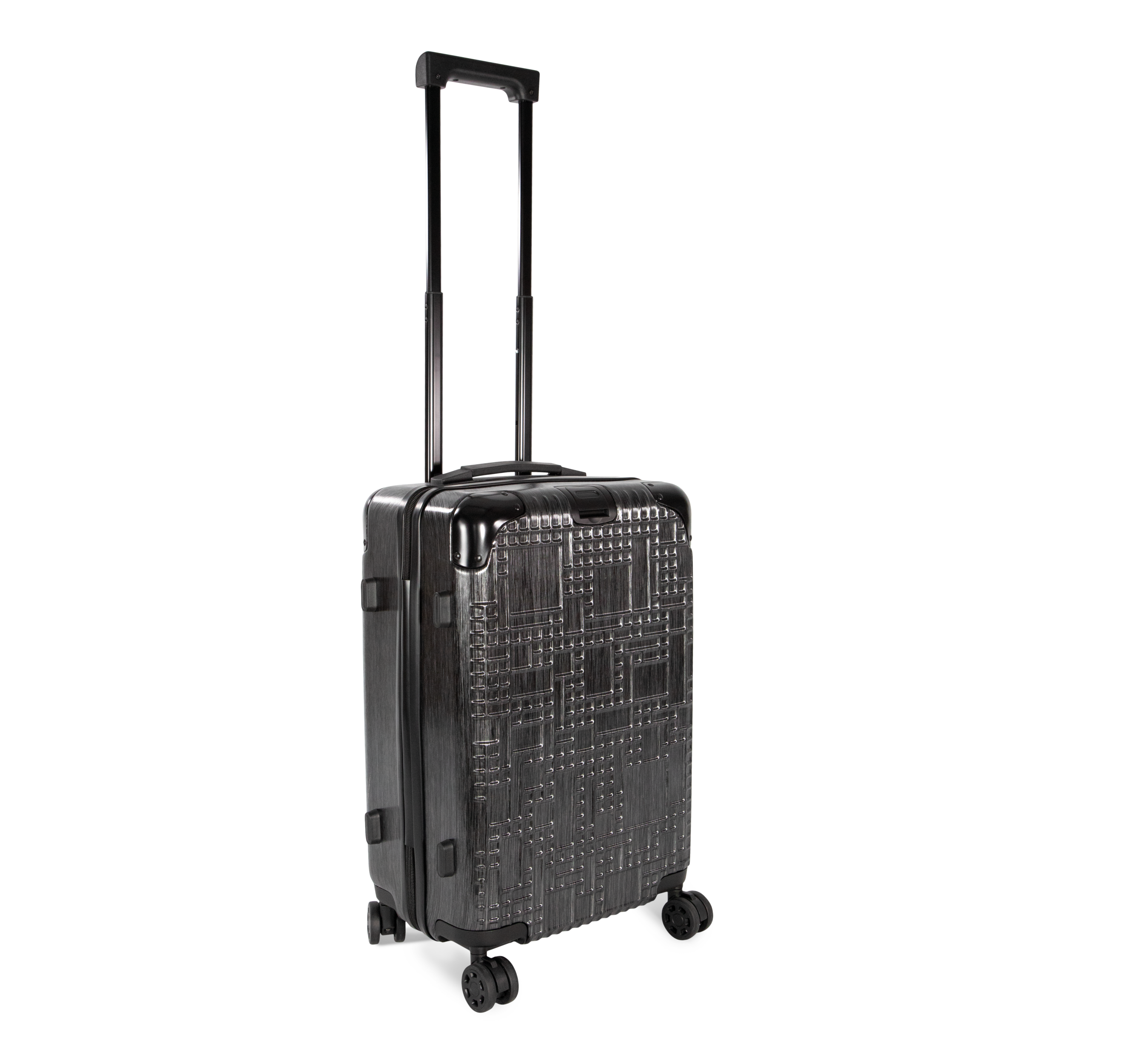 Kimood Cabinetrolley 'Geoline' met 4 zwenkwieltjes — Black