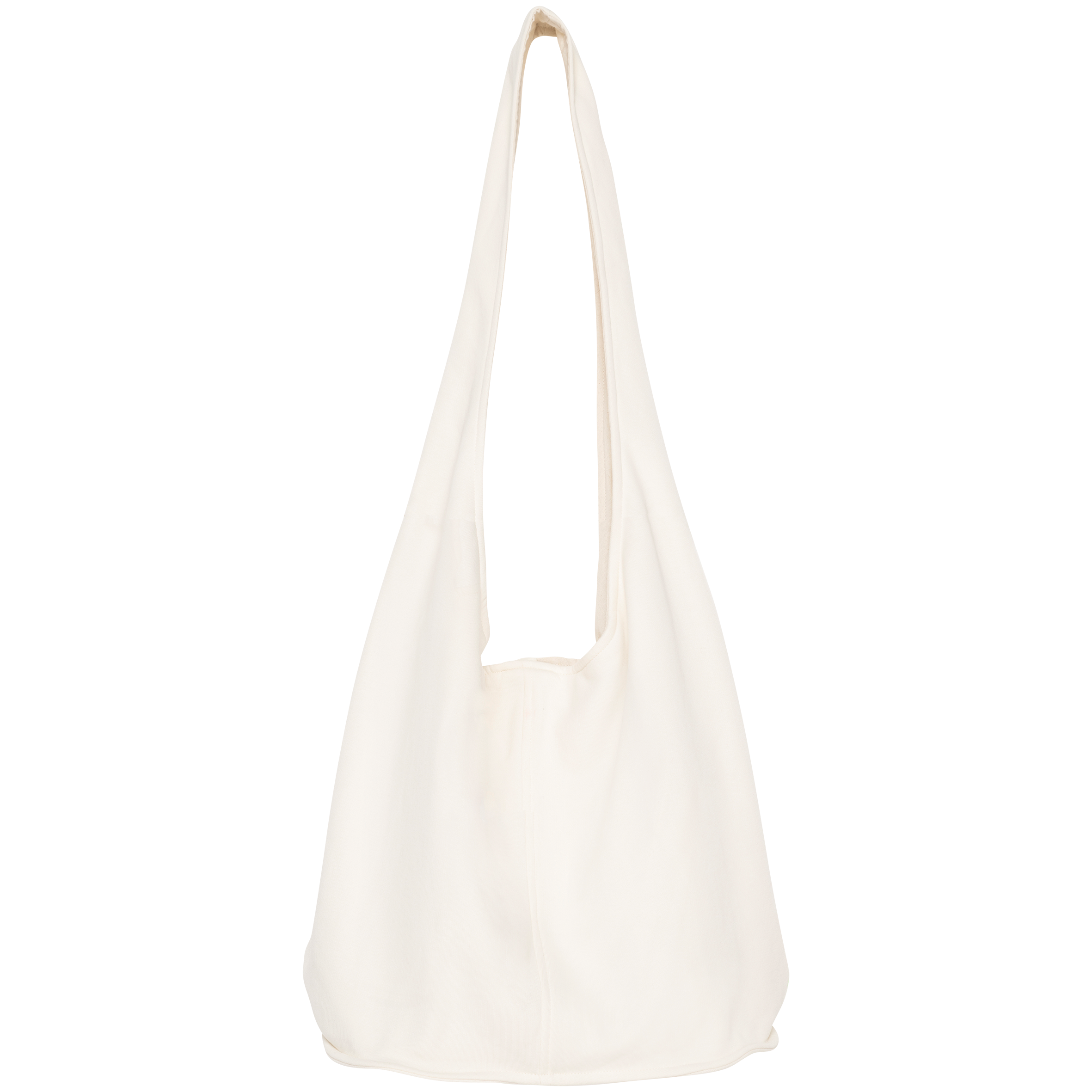Native Spirit Schoudertas van fleece — Ivory