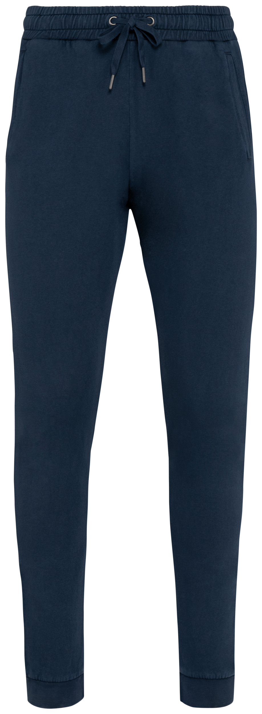 Native Spirit Ecologische uniseks jogging French Terry — Washed Navy Blue