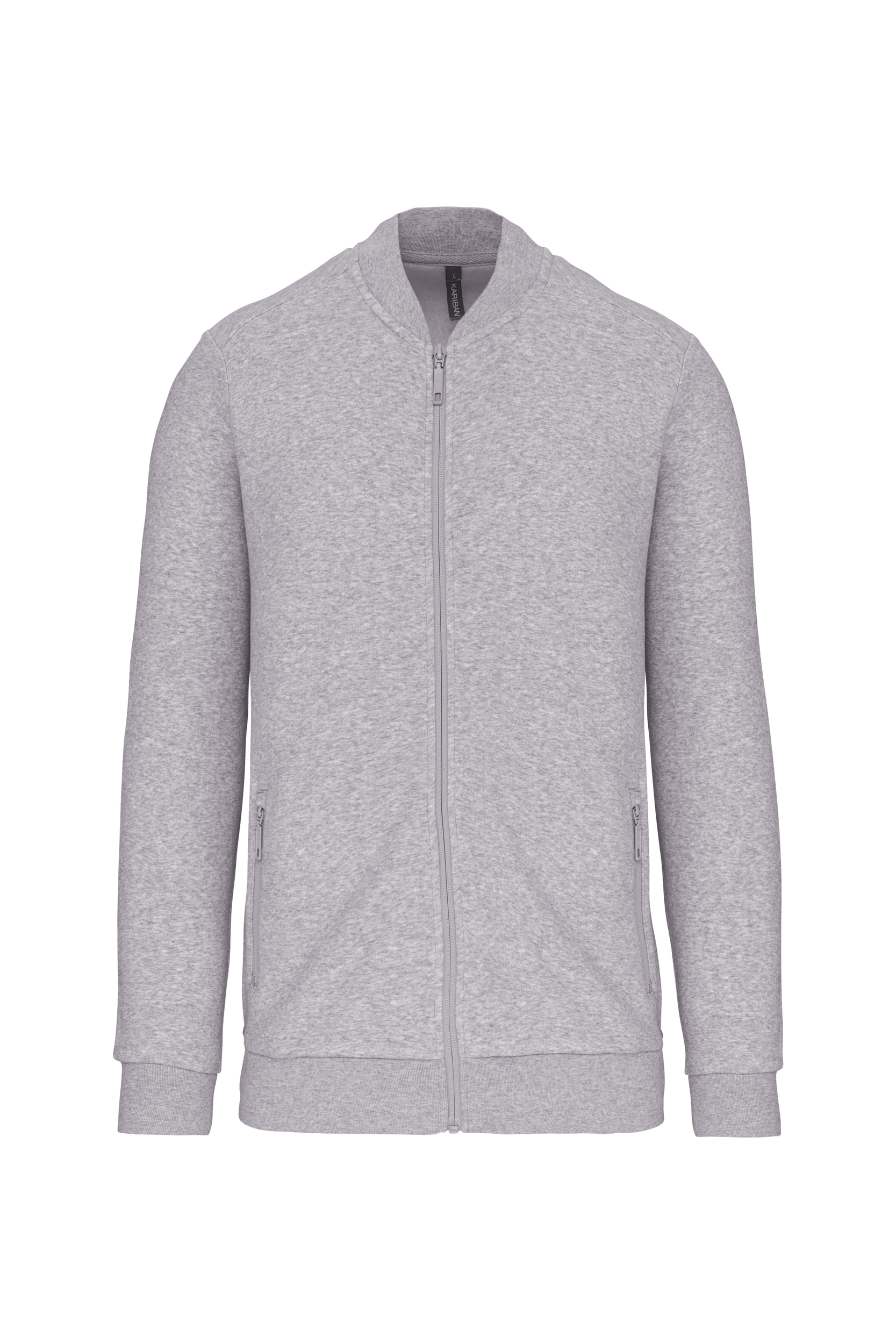 Kariban Sweatvest — Oxford Grey