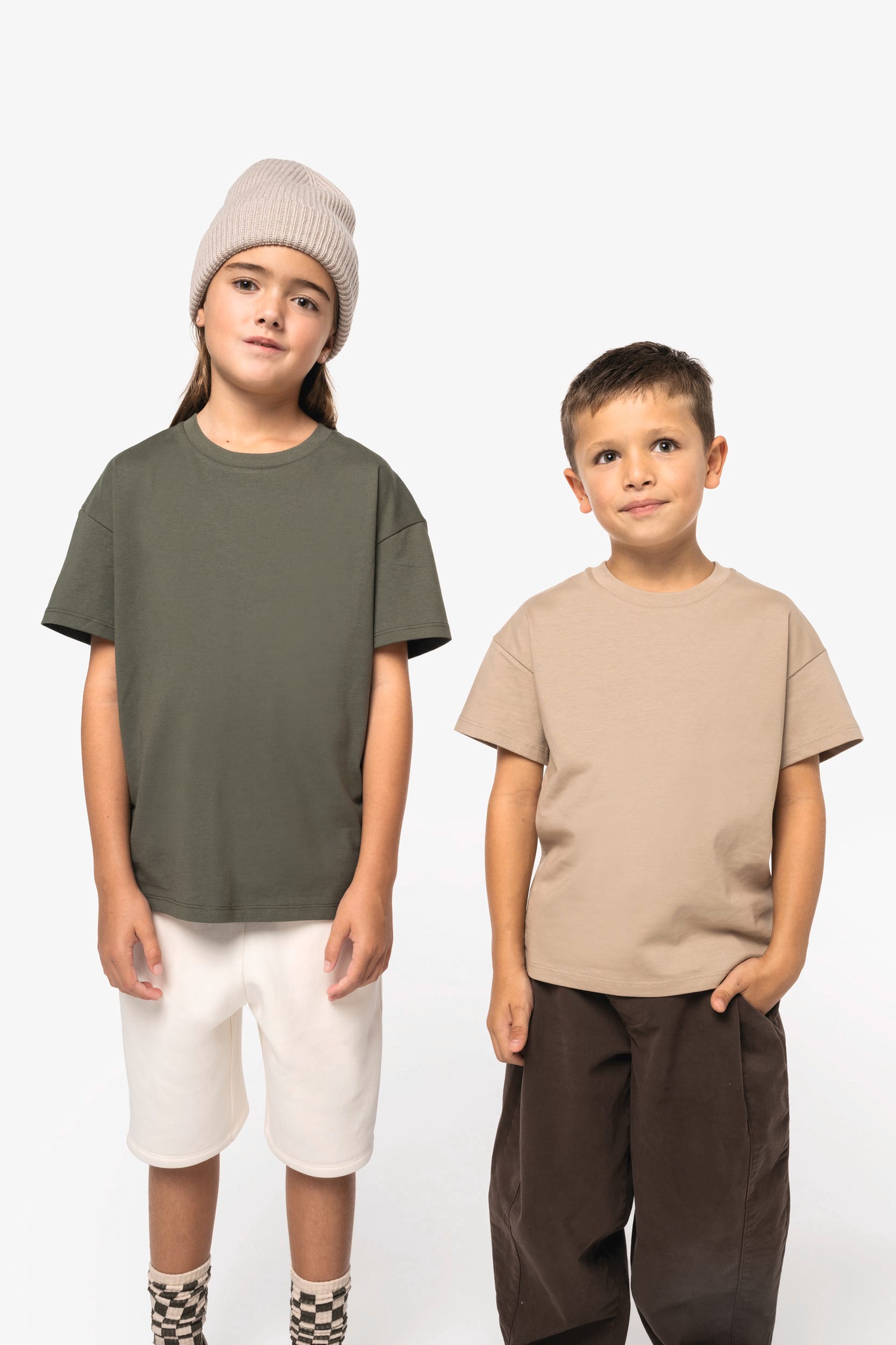 Native Spirit Ecologisch kinder T-shirt met afhangende schouders