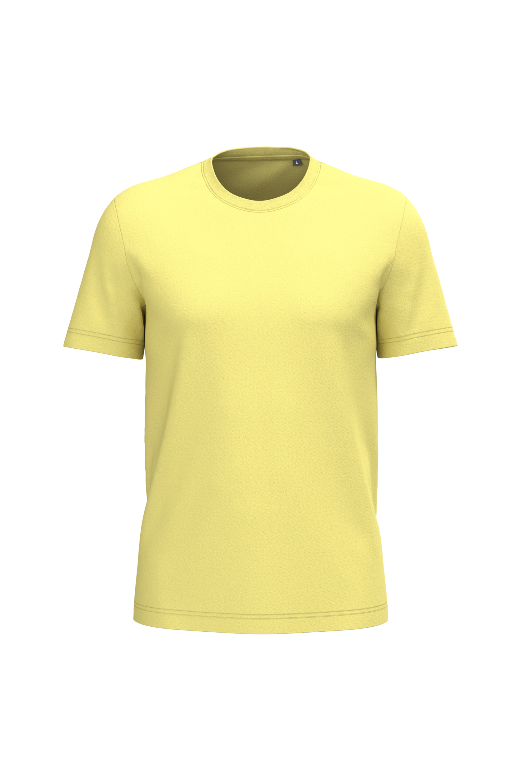 Kariban Heren T-shirt Bio150 IC — Lemon Yellow