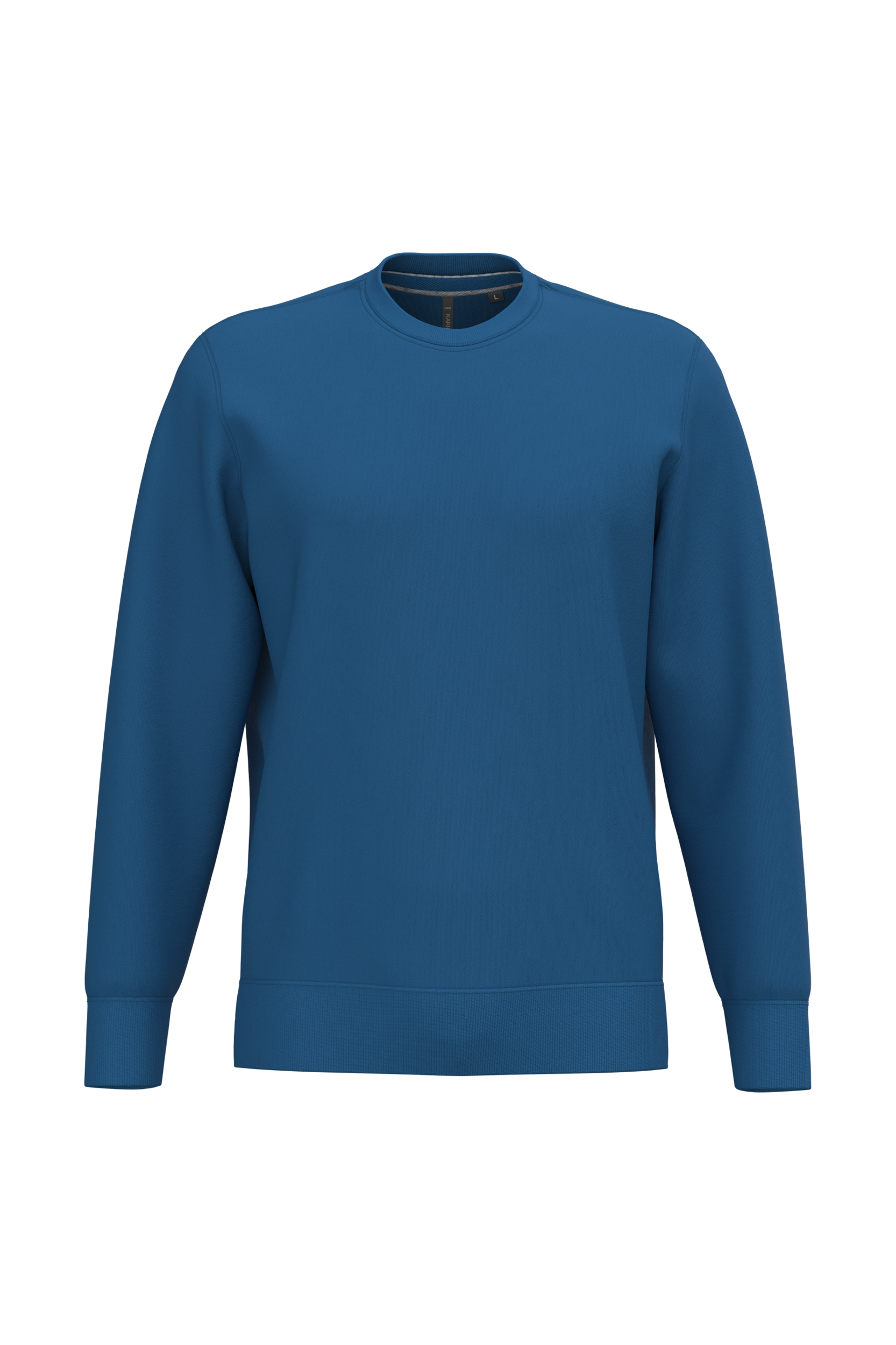 Kariban Sweater ronde hals — Light Royal Blue
