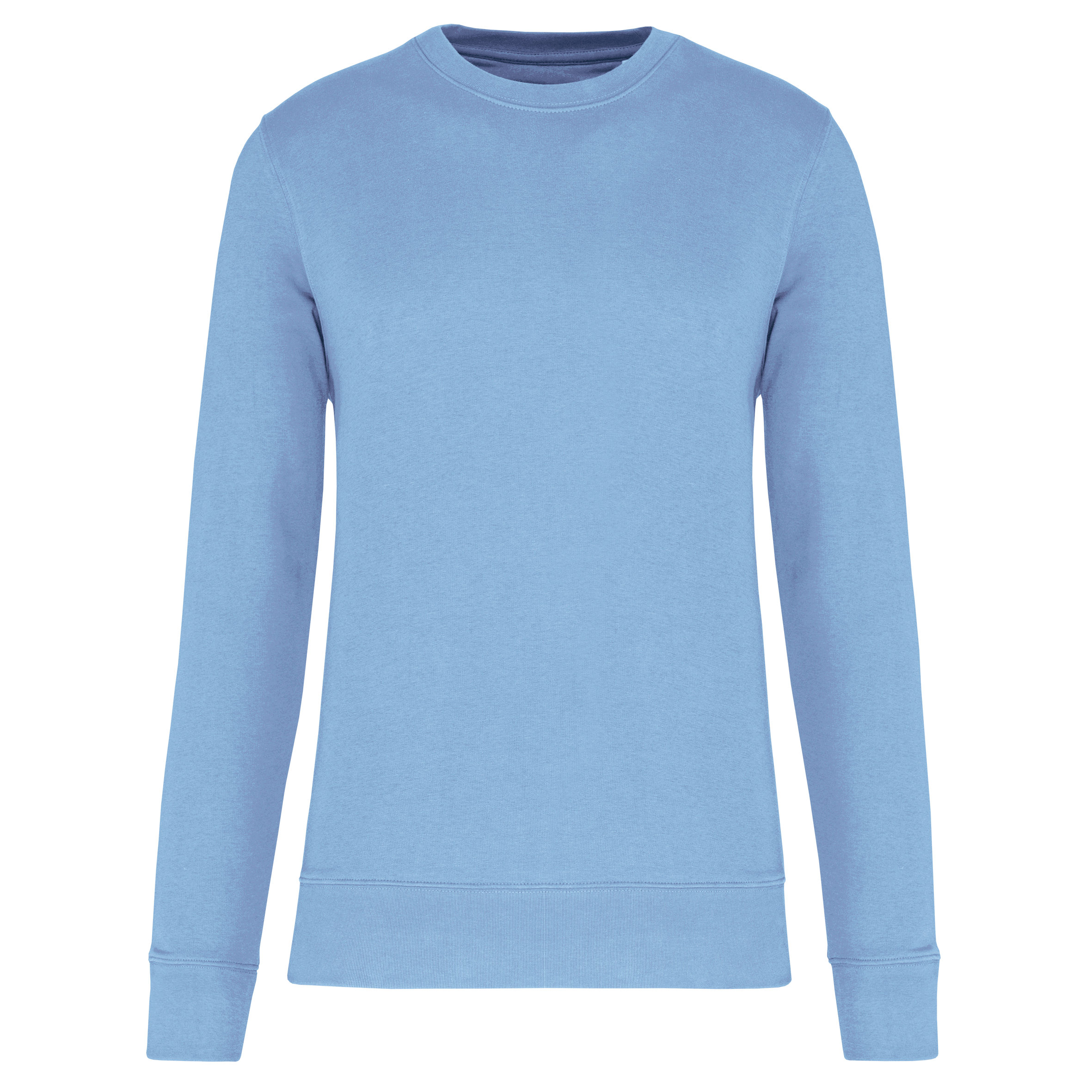 Kariban Ecologische sweater met ronde hals — Sky Blue