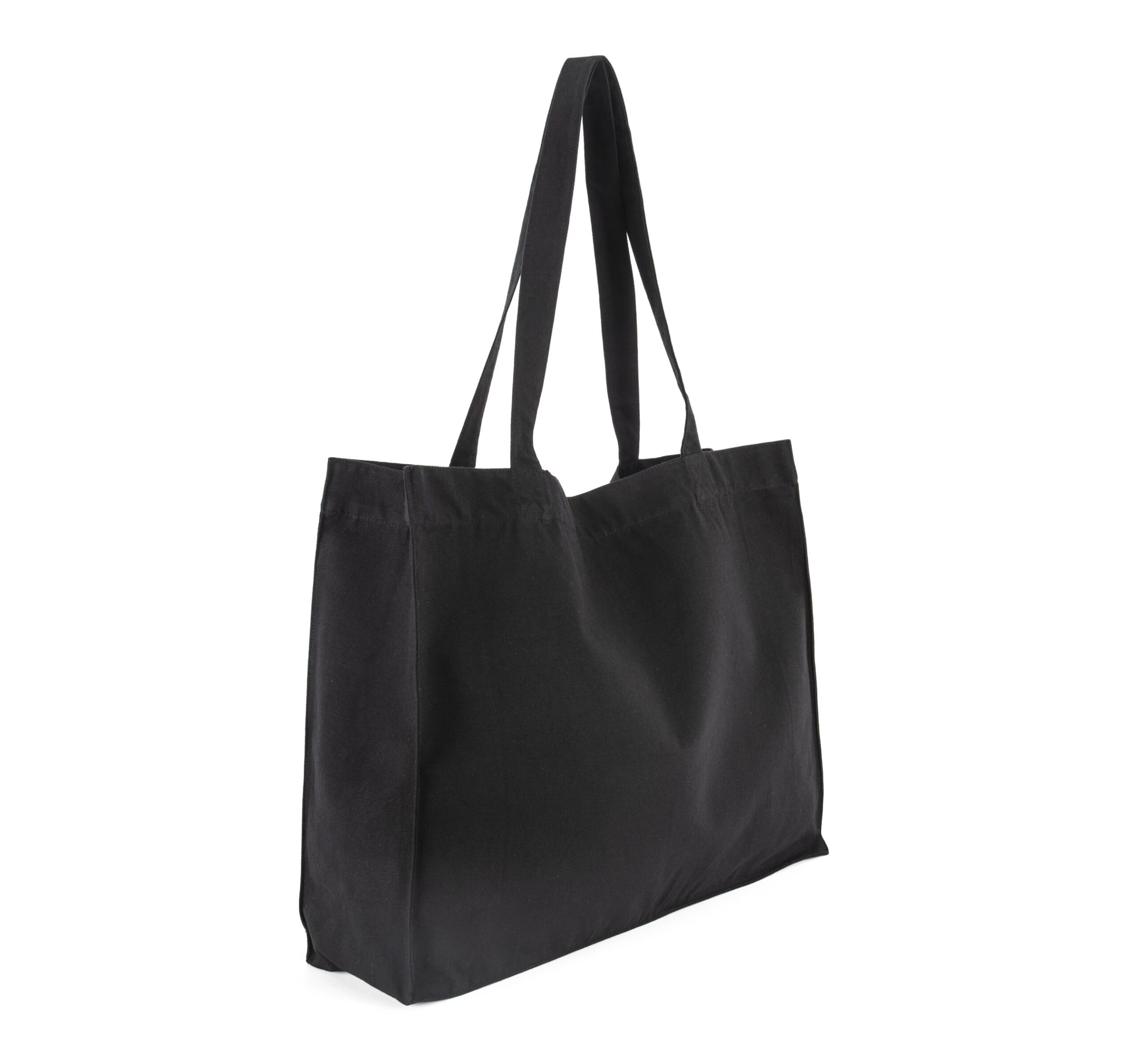 Kimood Grote shopper van gerecycled katoen.