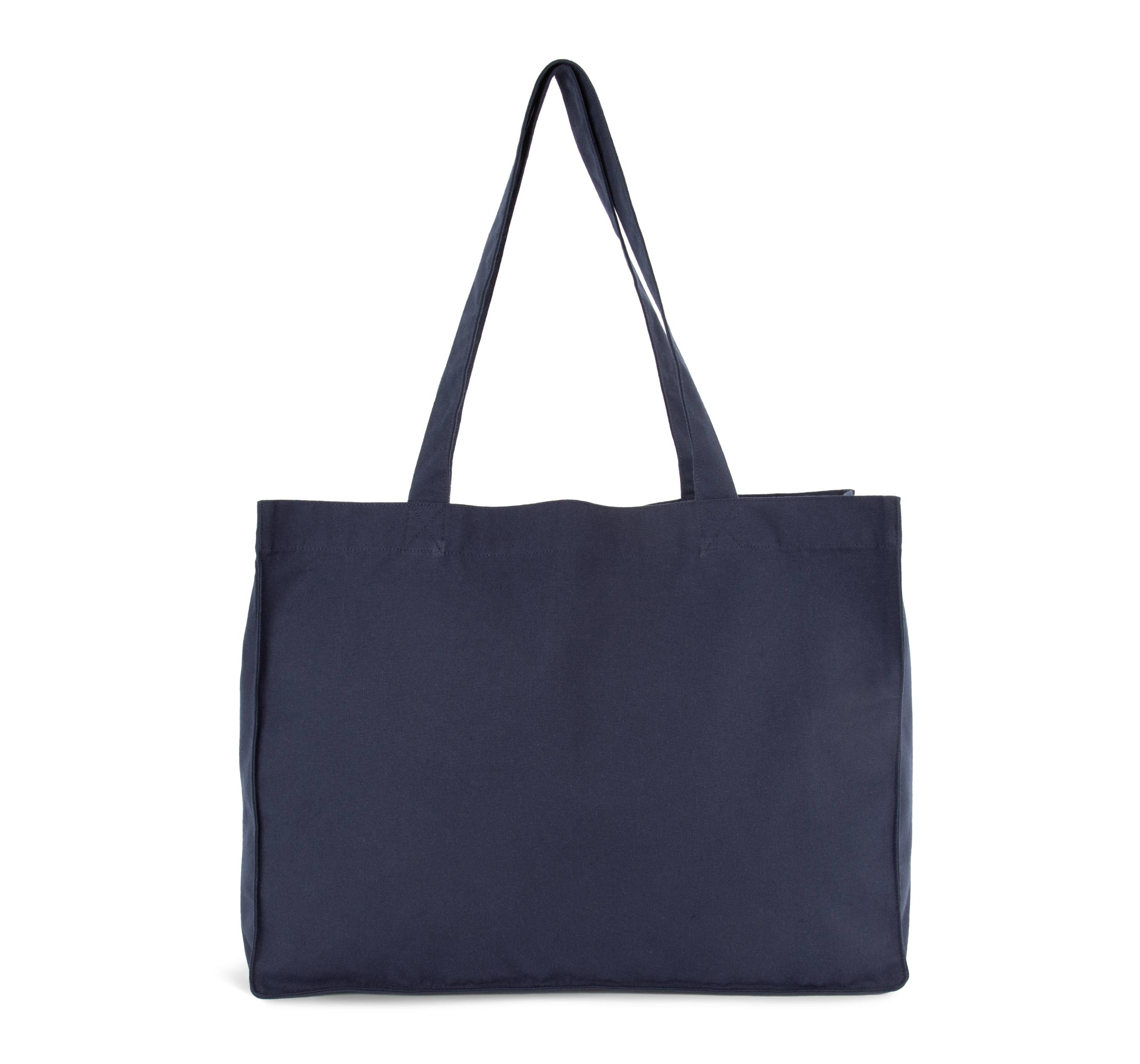 Kimood Grote shopper van gerecycled katoen. — Moonlight Navy