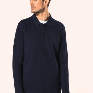 Kariban Premium Supima® herenpolo lange mouwen