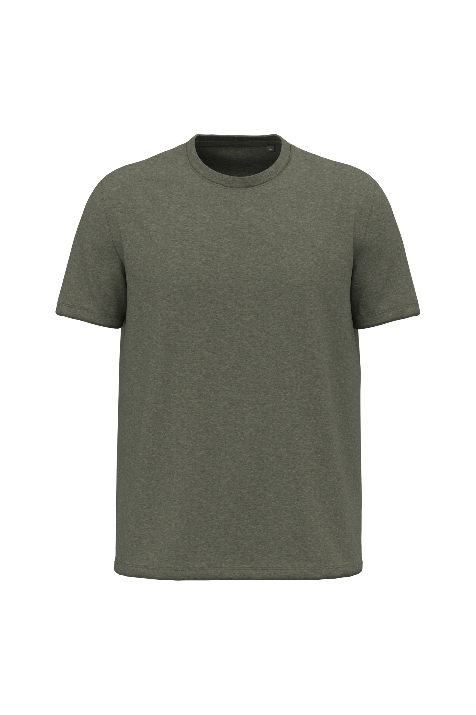 Kariban Heren T-shirt Bio150 — Green Marble Heather