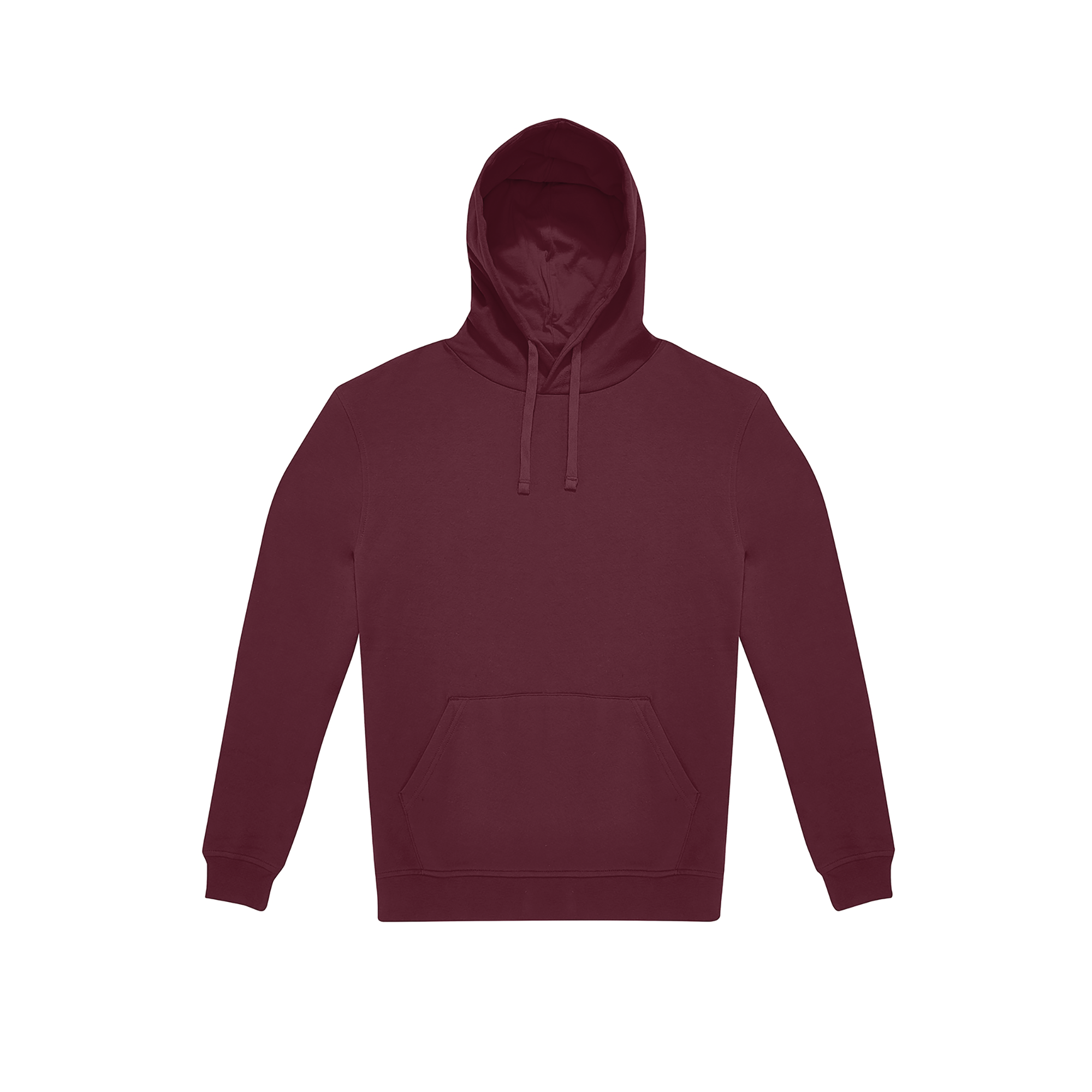 B&C Hoodie ID.223 — Burgundy