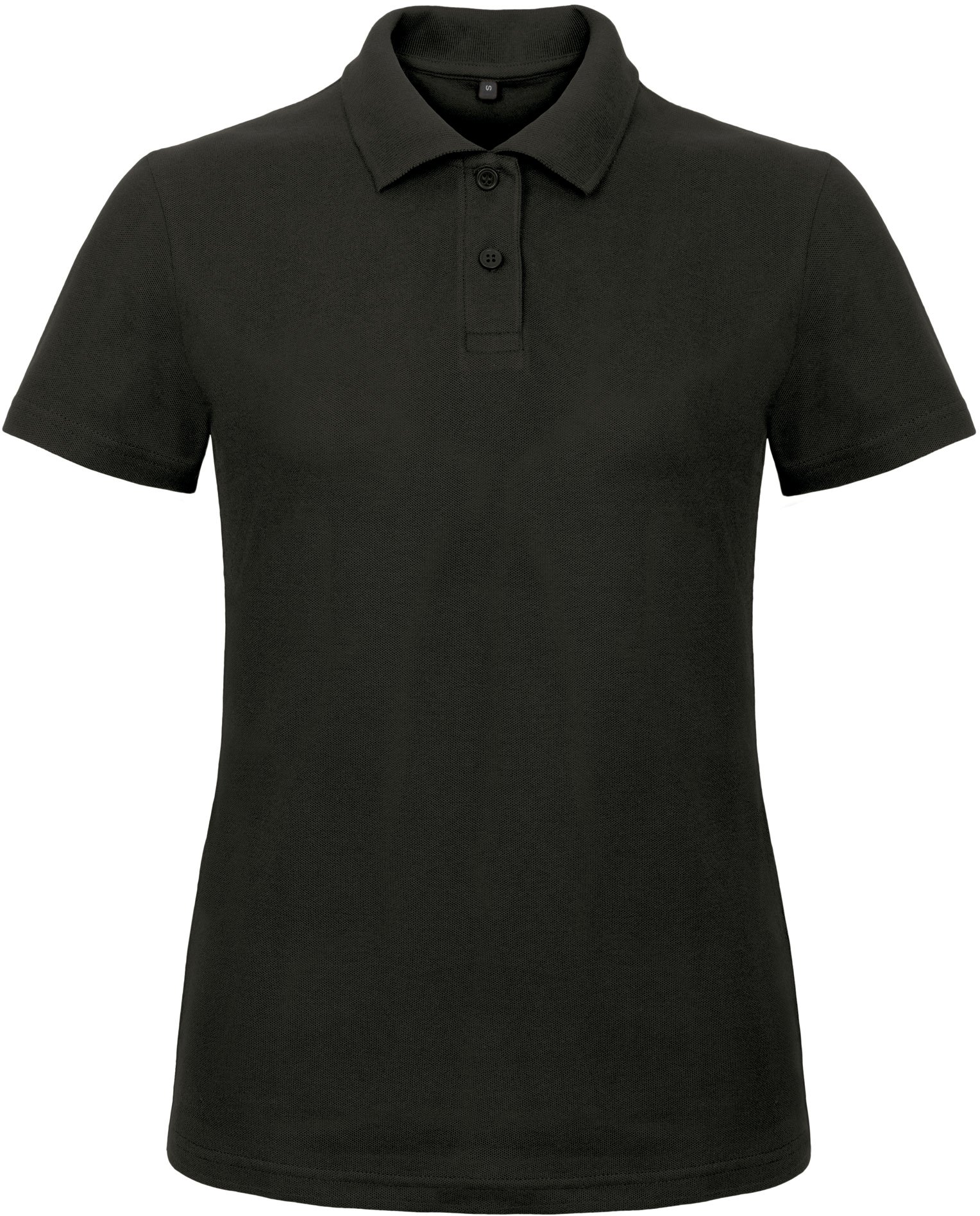 B&C Id.001 Ladies' Polo Shirt — Black