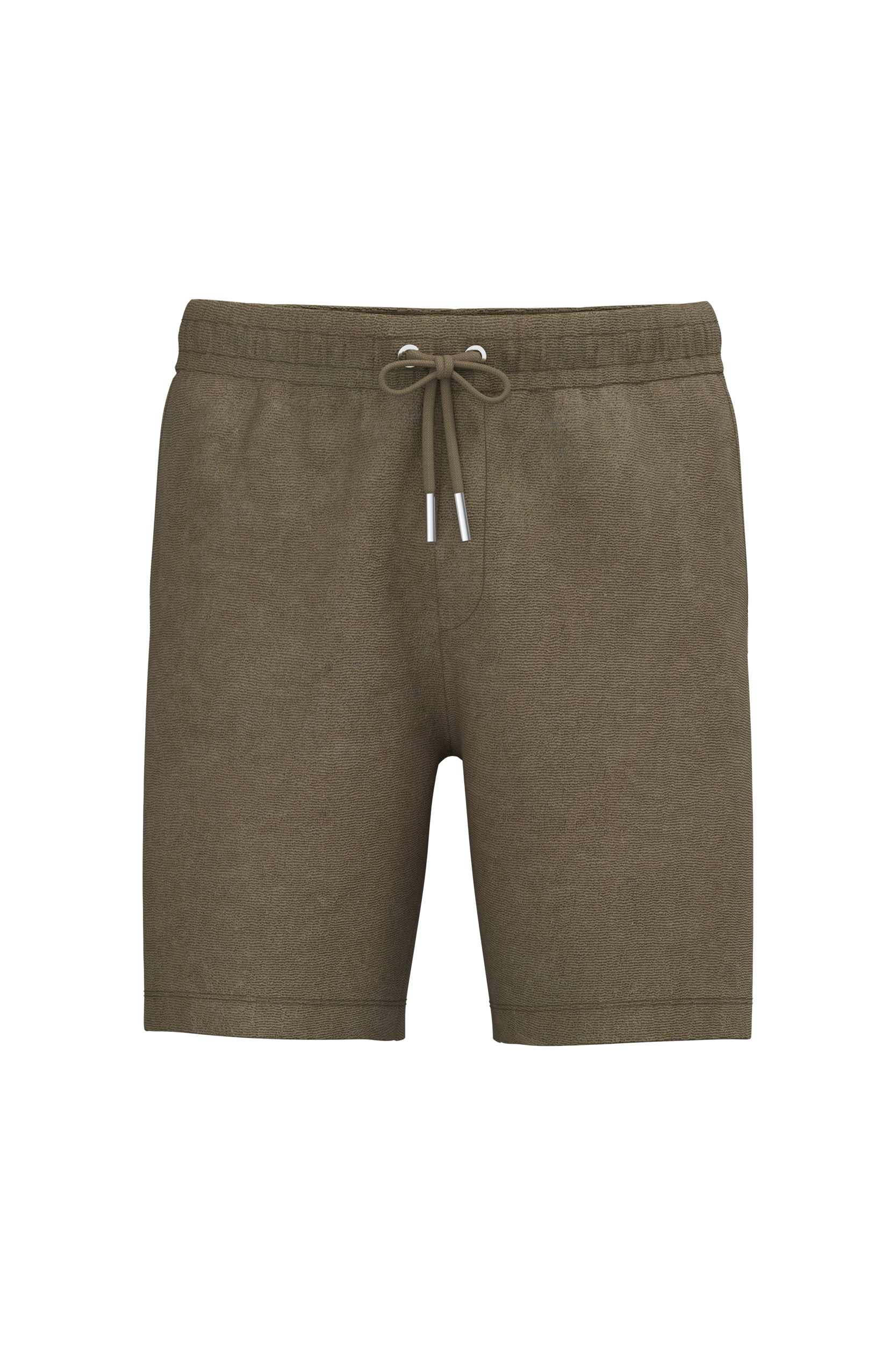 Spasso Ecologische badstof herenshort — Light Olive Green