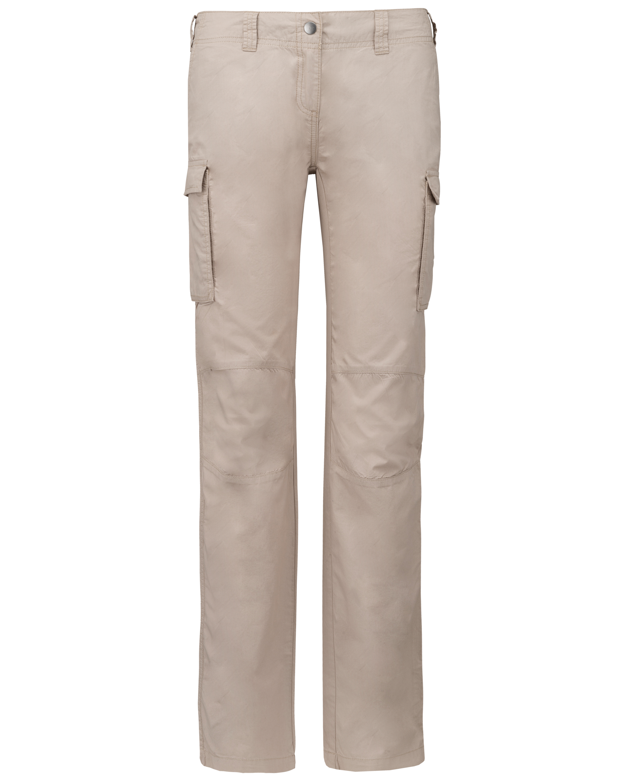 Kariban Lichte damesbroek multizakken — Beige