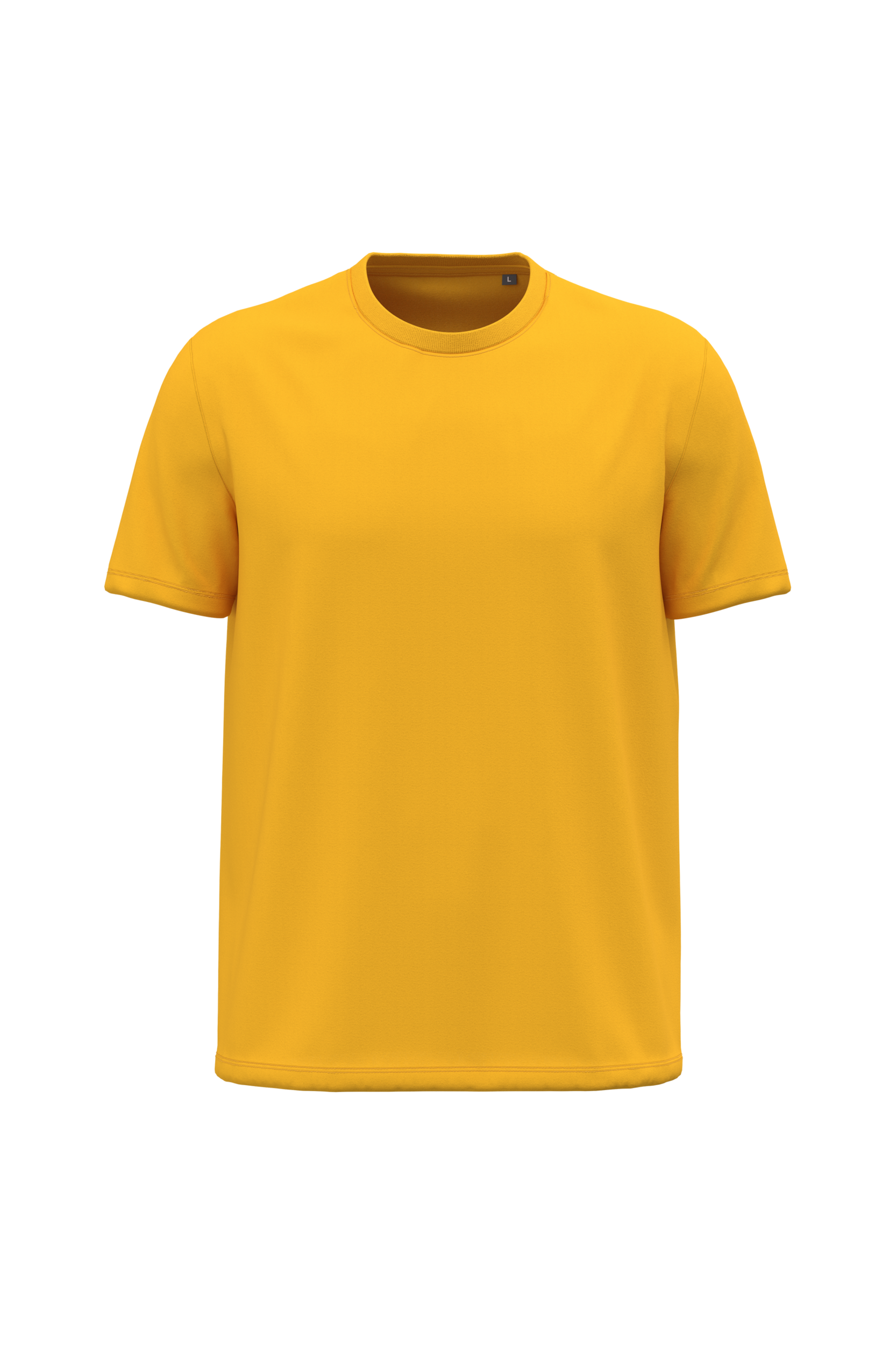 Kariban Heren T-shirt Bio150 — Yellow
