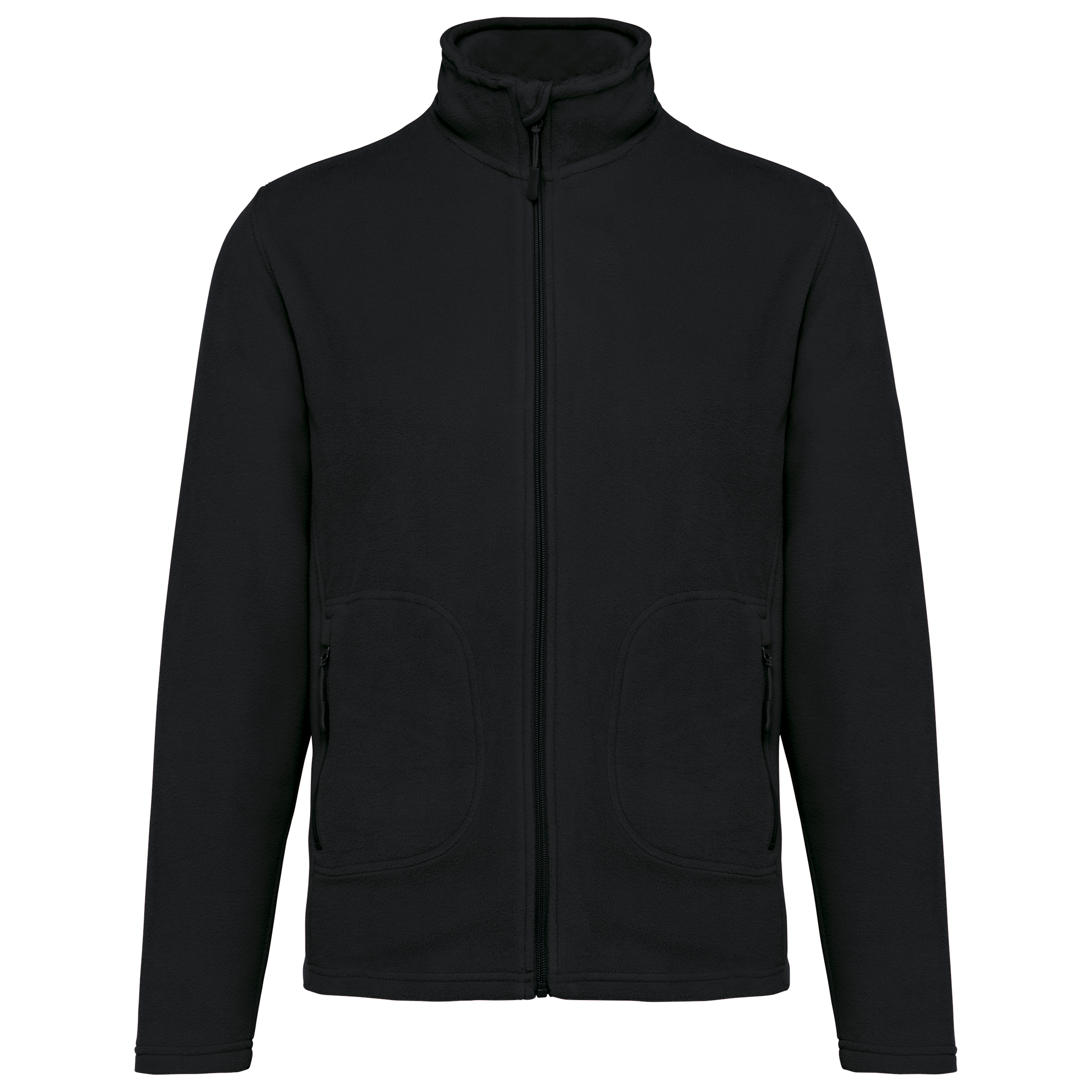 Kariban Ecologisch uniseks fleecevest — Black