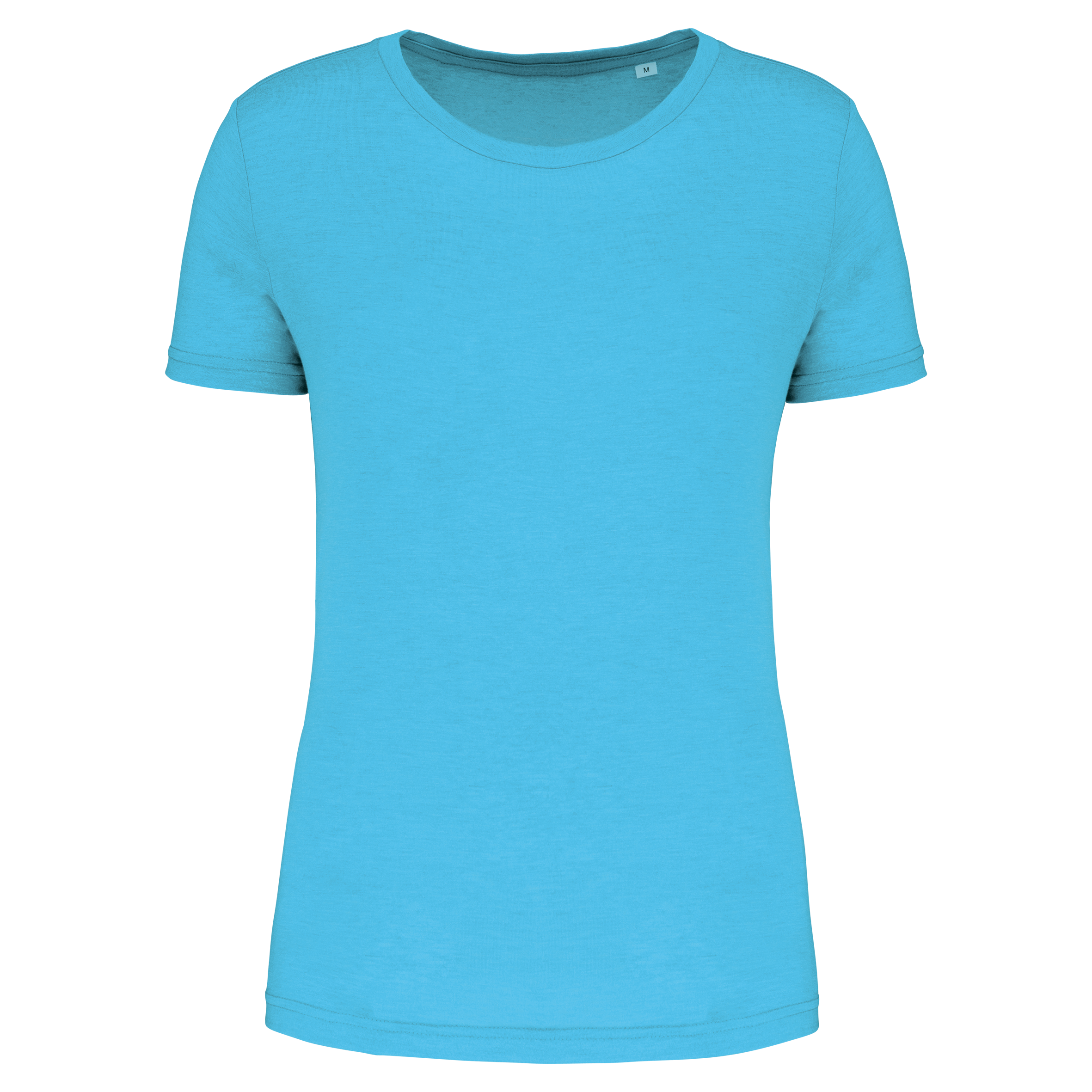 PROACT® Damessport-T-shirt triblend met ronde hals — Light Turquoise