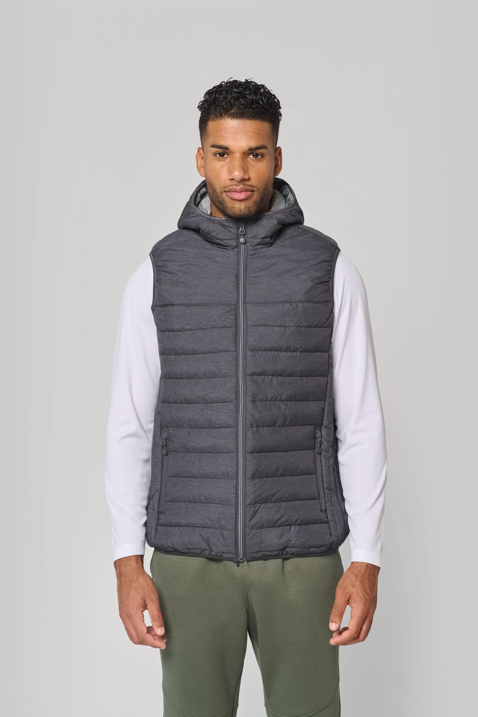 PROACT® Bodywarmer met capuchon volwassene