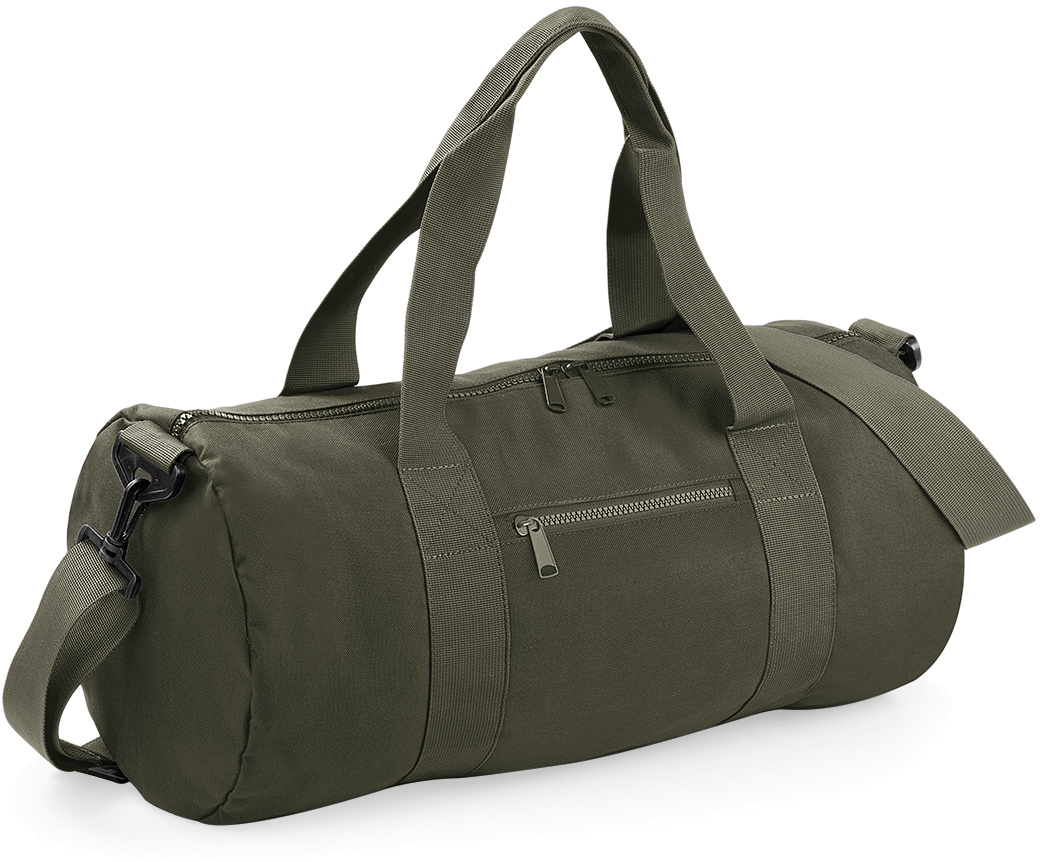 BagBase® Original Barrel Bag — Military Green / Military Green