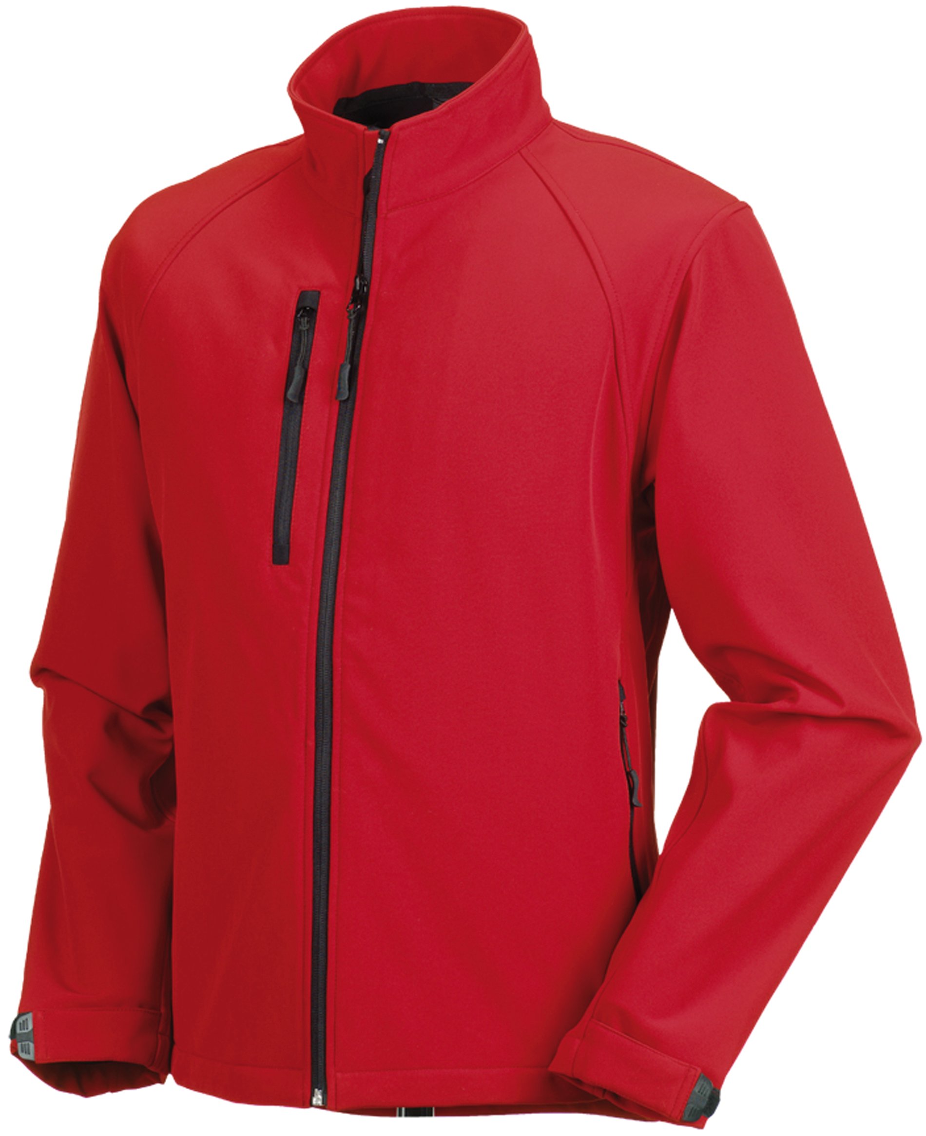 Russell Men's Softshell Jacket — Classic Red