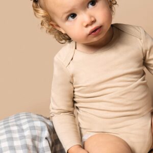 Kariban Baby body van biologisch katoen