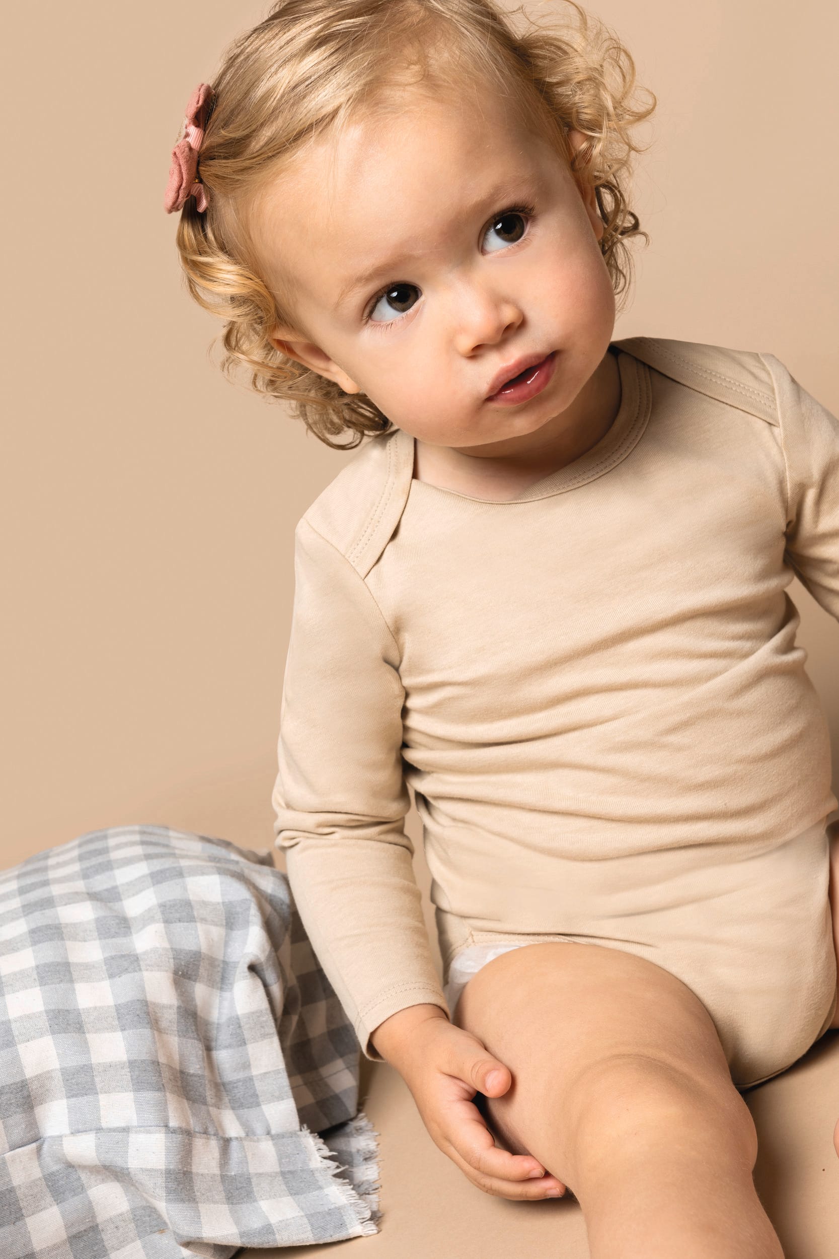 Kariban Baby body van biologisch katoen