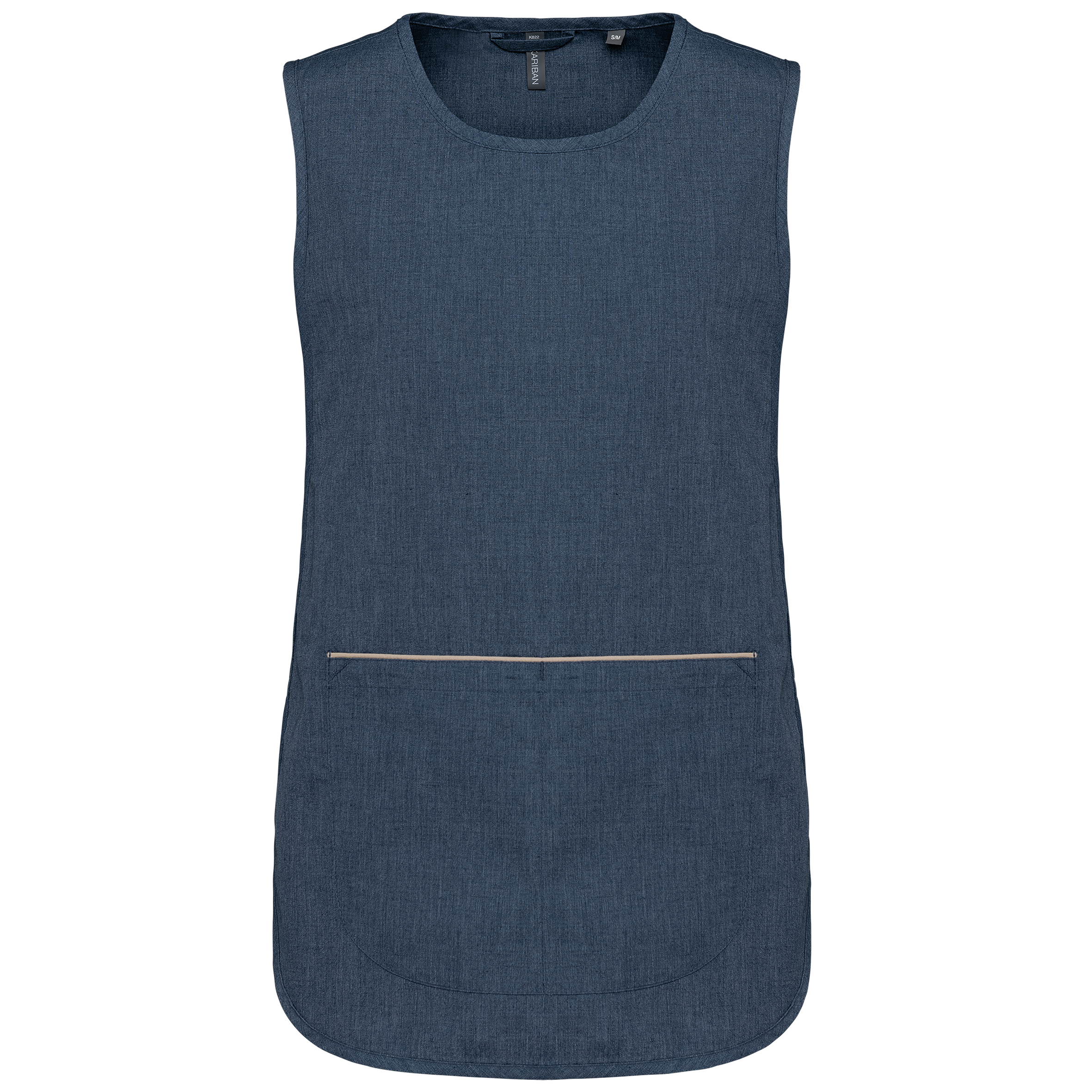 Kariban Damestabard — Blue Jean