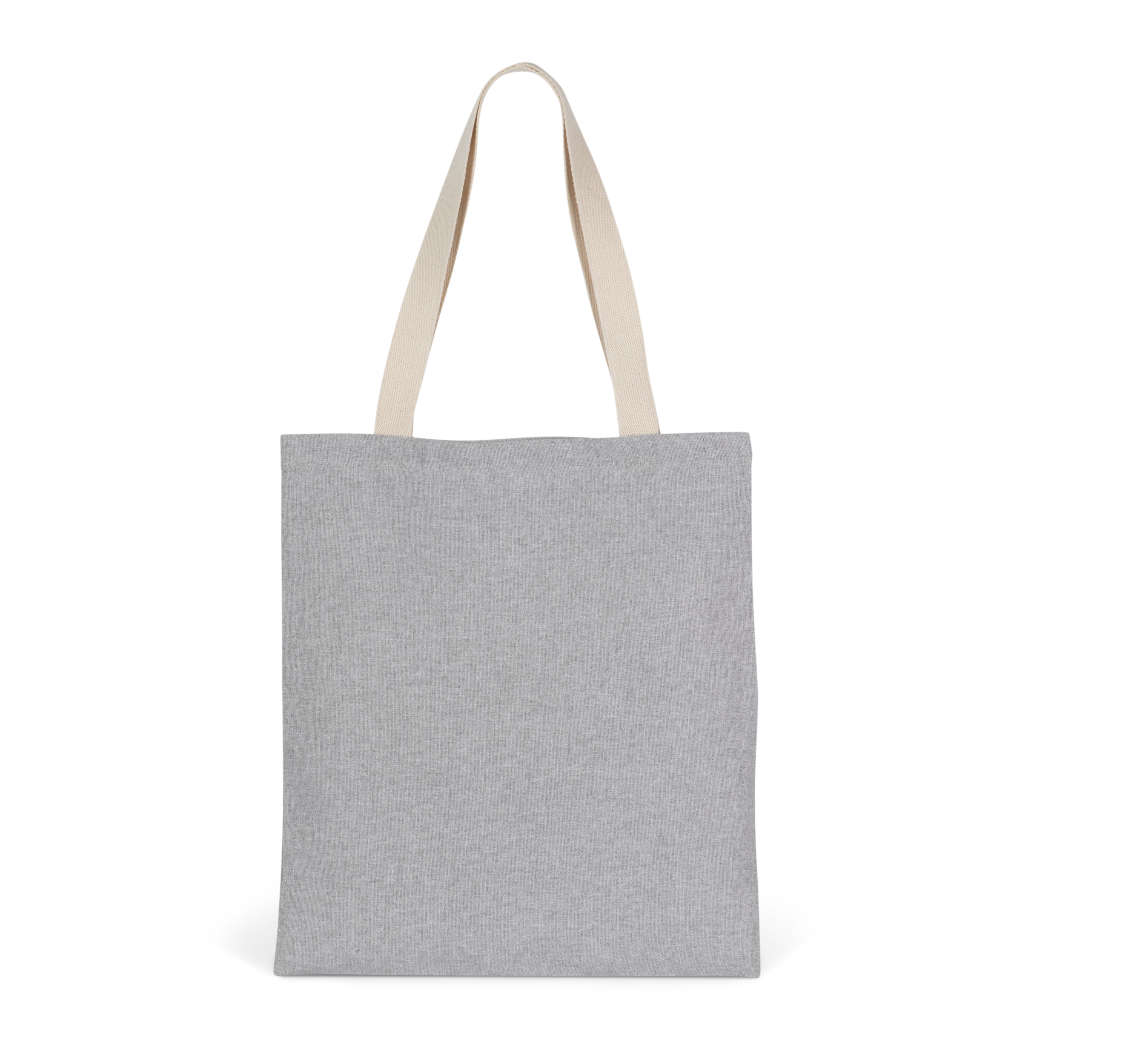 Kimood Gerecyclede shopper — Flint Grey / Ecume