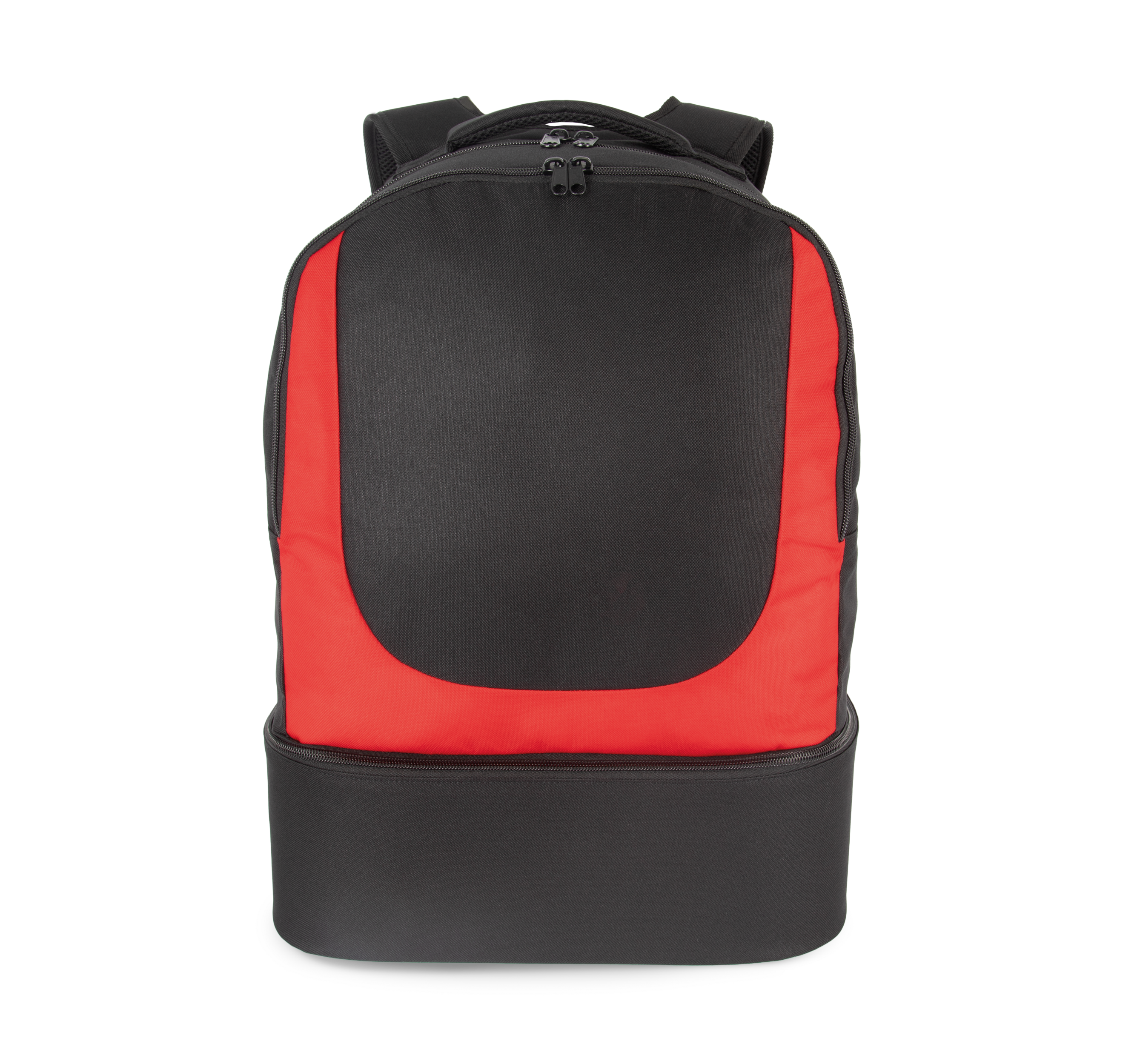 Kimood Rugzak voor teamsport met stevige bodem — Black / Red