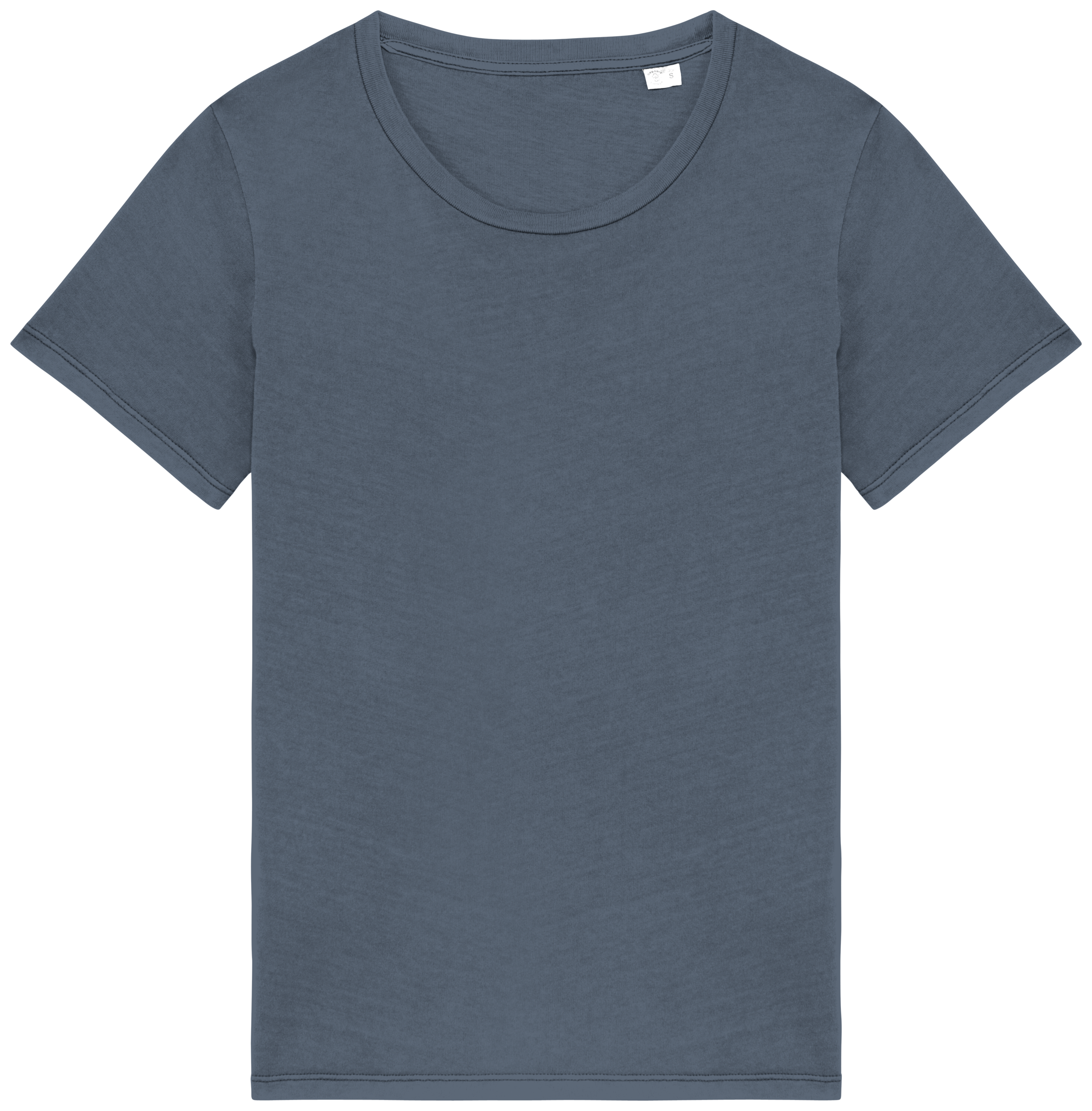 Native Spirit Ecologisch verwassen dames T-shirt — Washed Mineral Grey