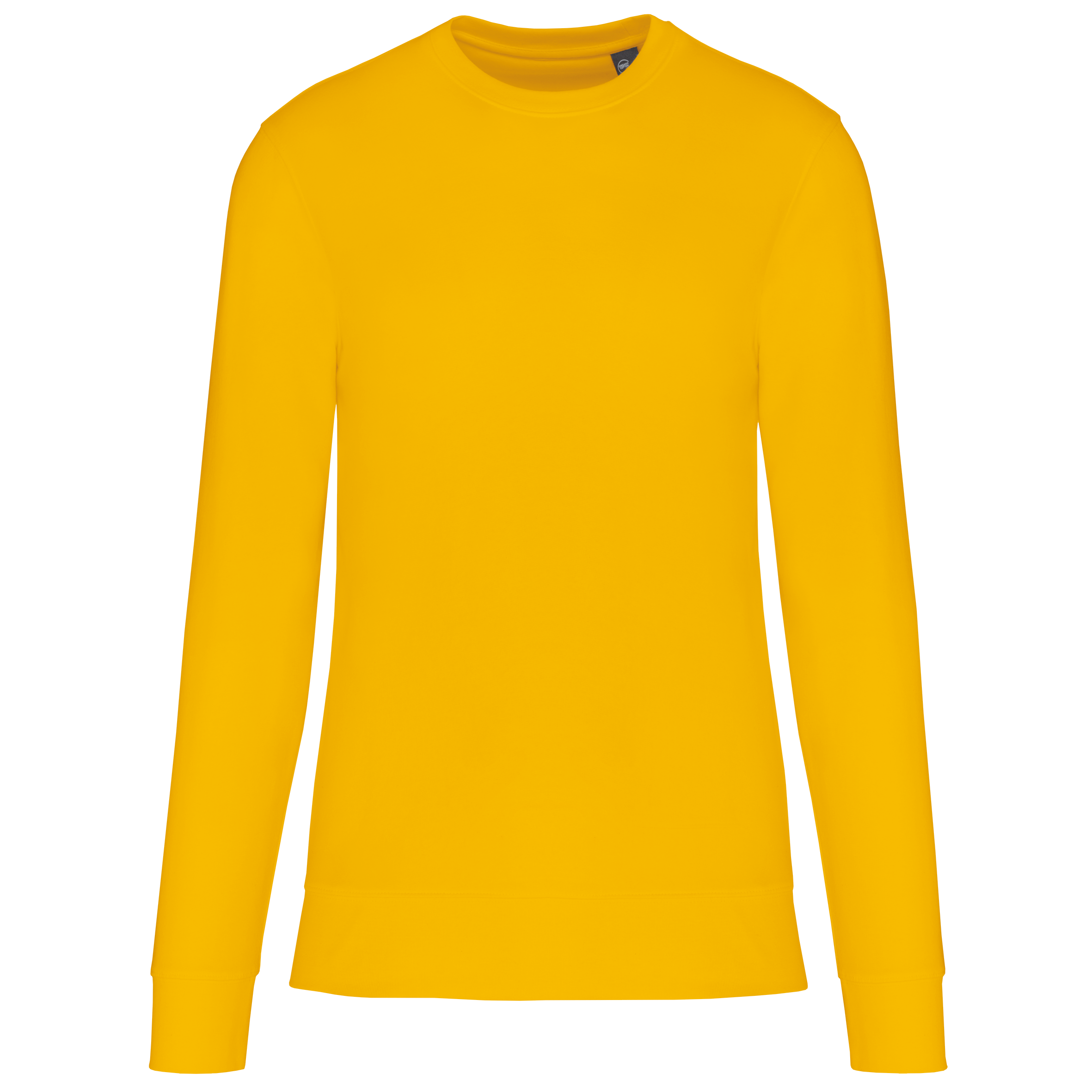 Kariban Ecologische sweater met ronde hals — Yellow