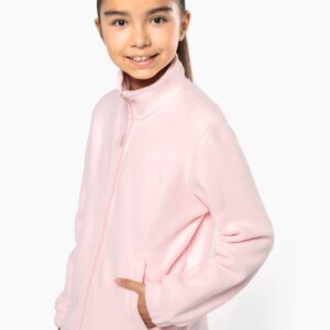 Kariban Microfleece met rits kind