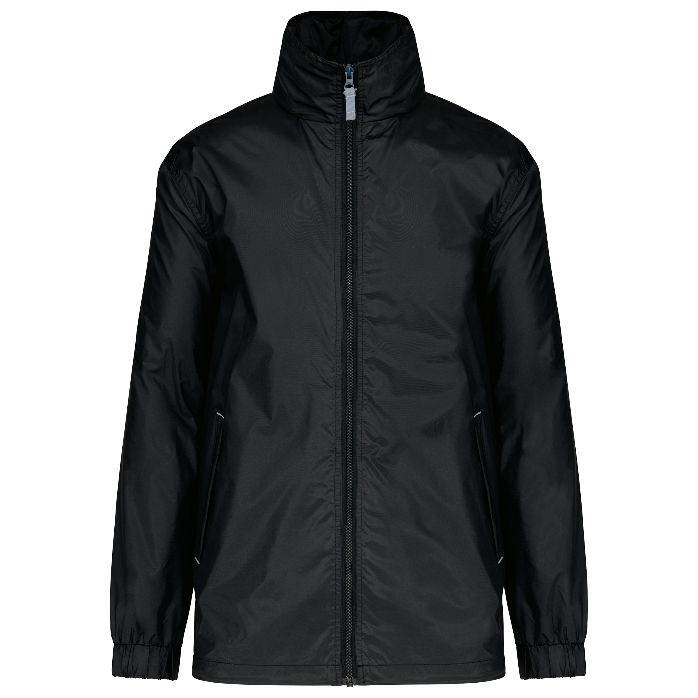 Kariban Gevoerd windjack heren — Black