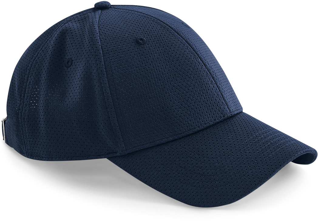 Beechfield® Air mesh met 6 panelen — Navy