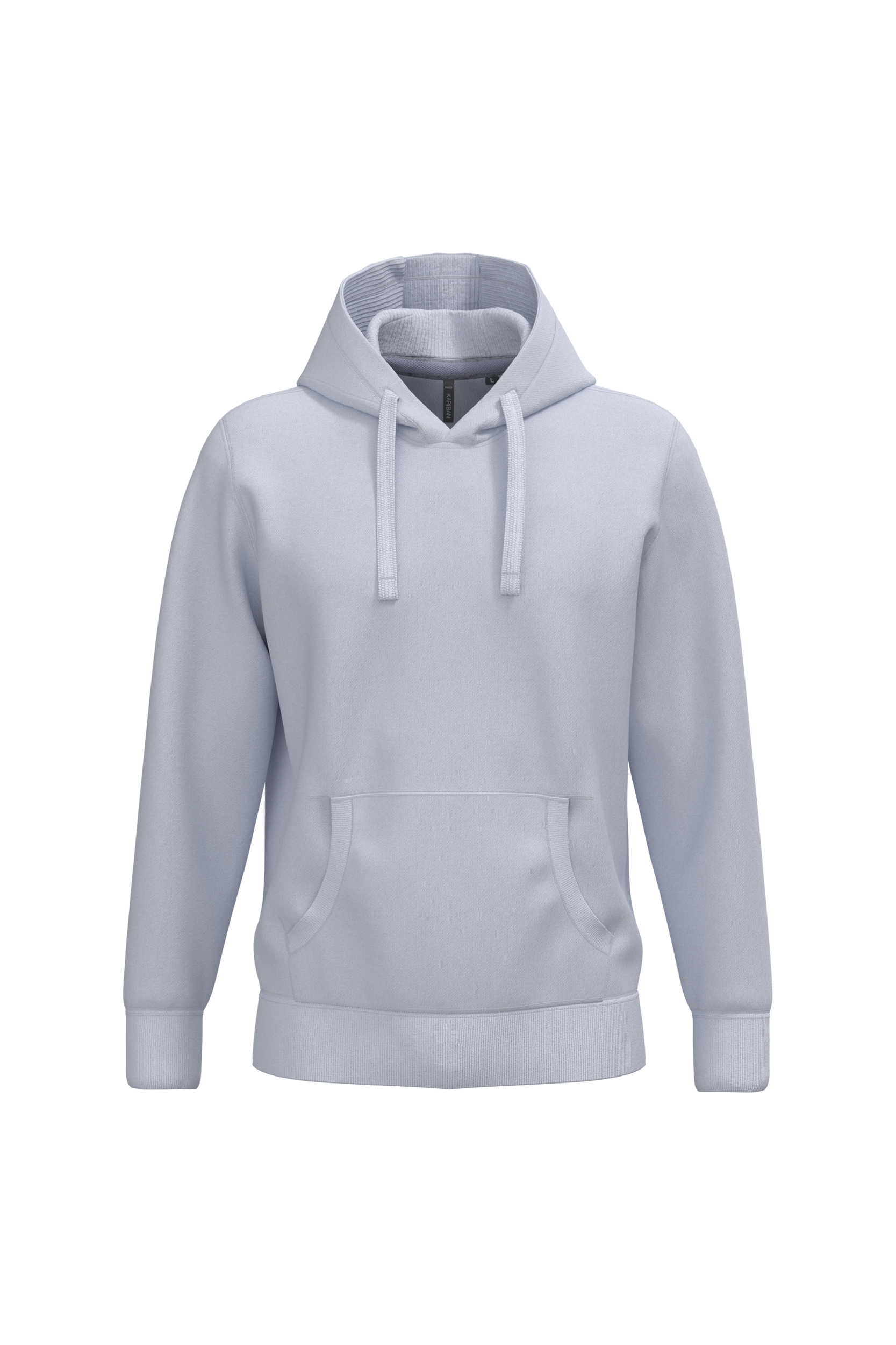 Kariban Sweater met capuchon — White