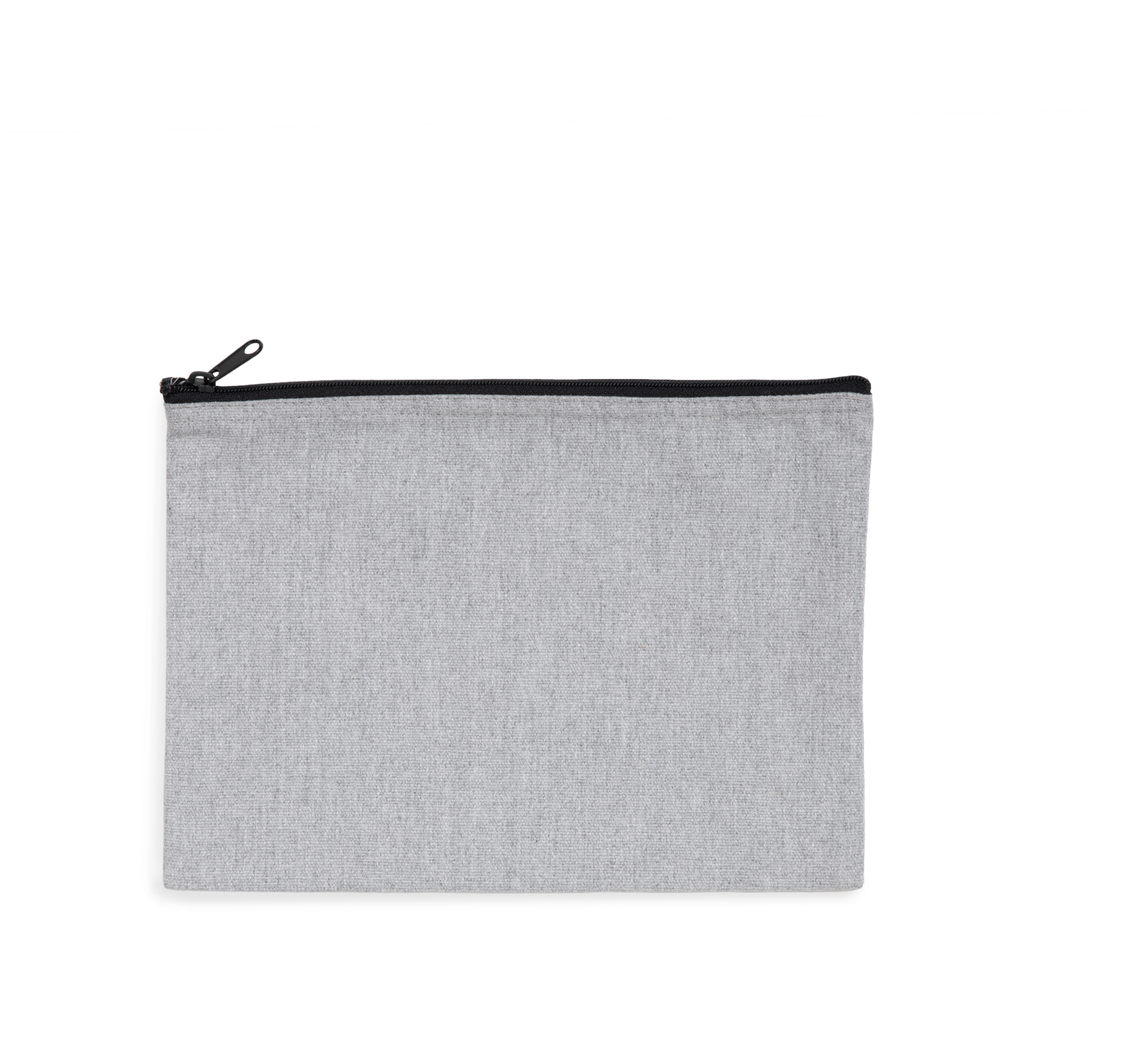 Kimood Gerecycled ritstasje — Pebble Grey / Black Night