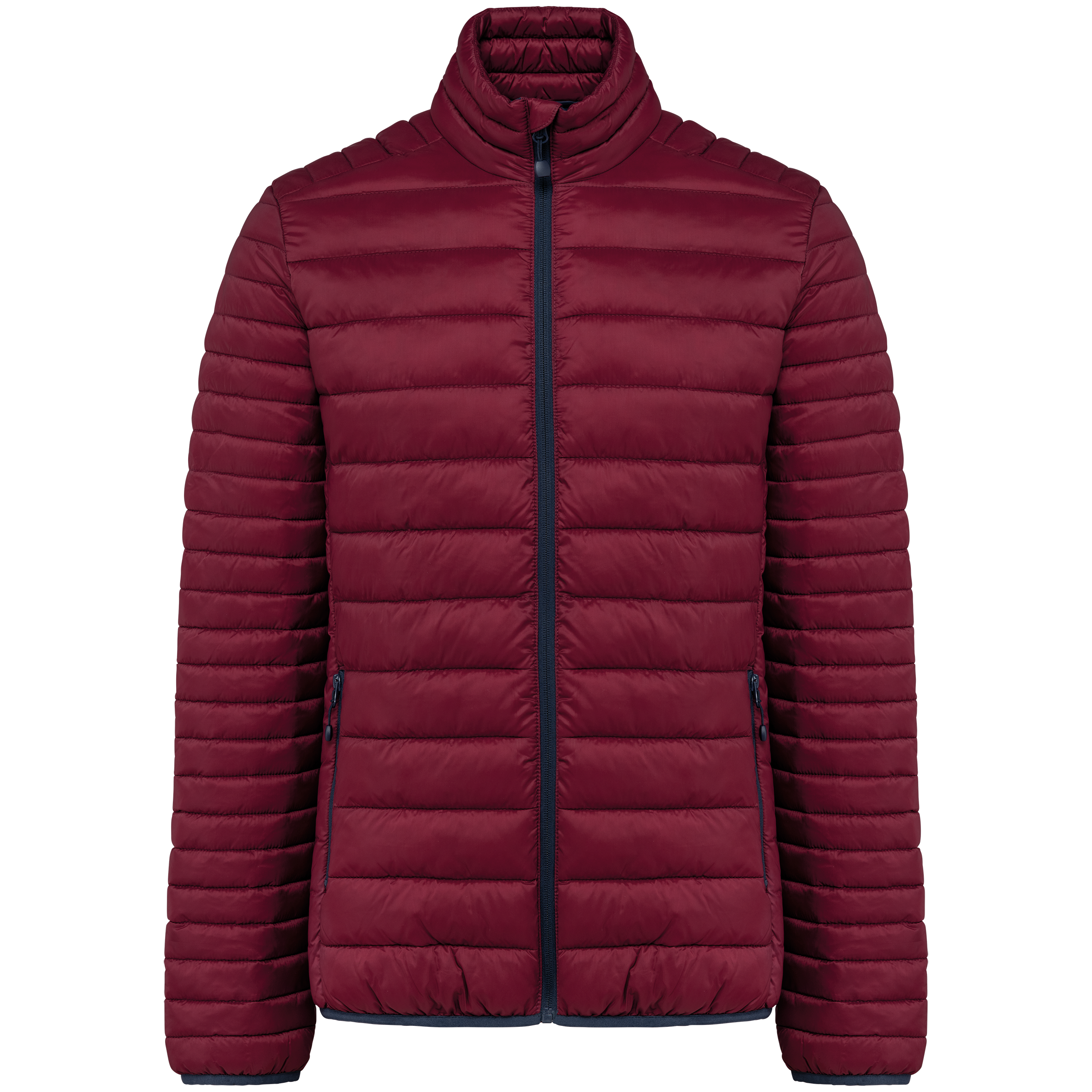 Kariban Men's lightweight padded jacket — Wine