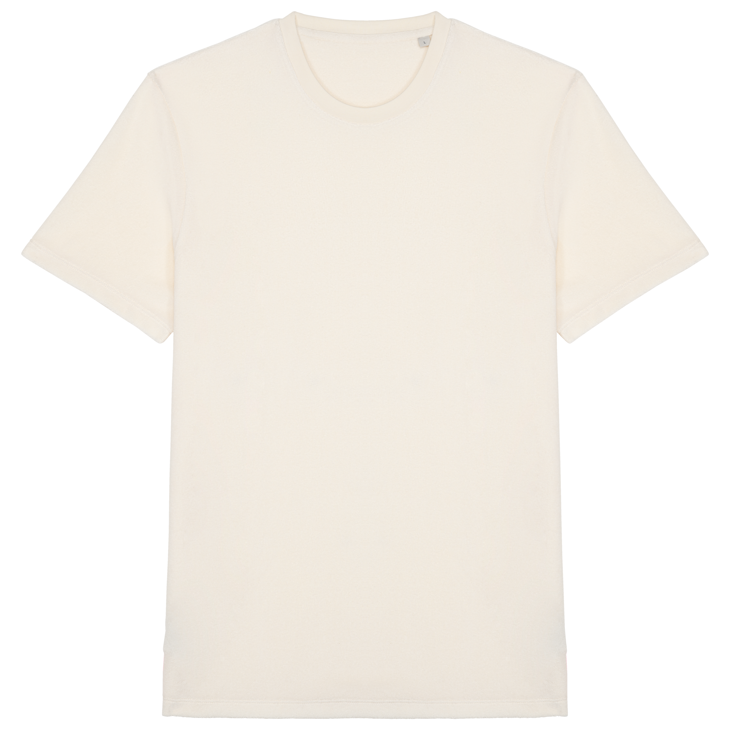 Native Spirit Ecologisch badstof herenshirt — Ivory