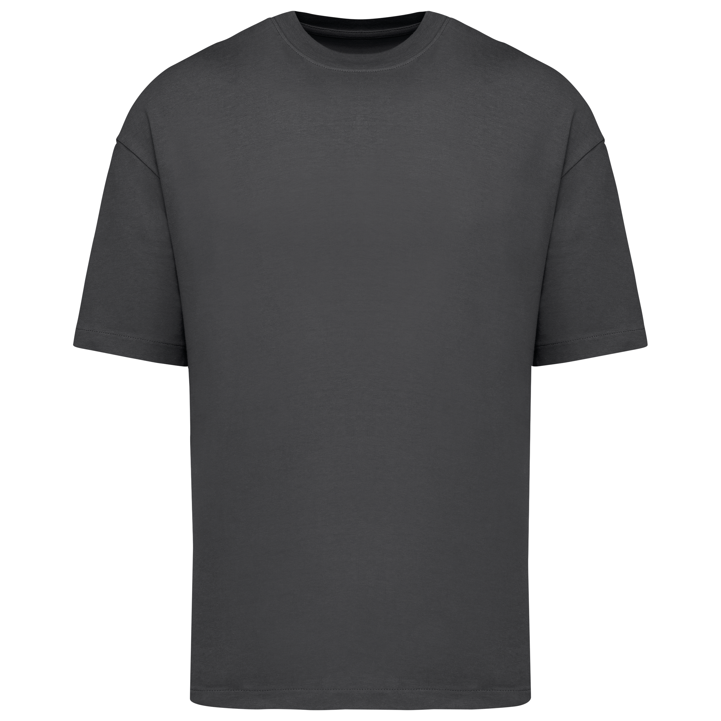 Native Spirit Ecologisch oversized heren-T-shirt — Iron Grey