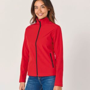 iDeal Basic Brand Dames Softshelljas 2 lagen