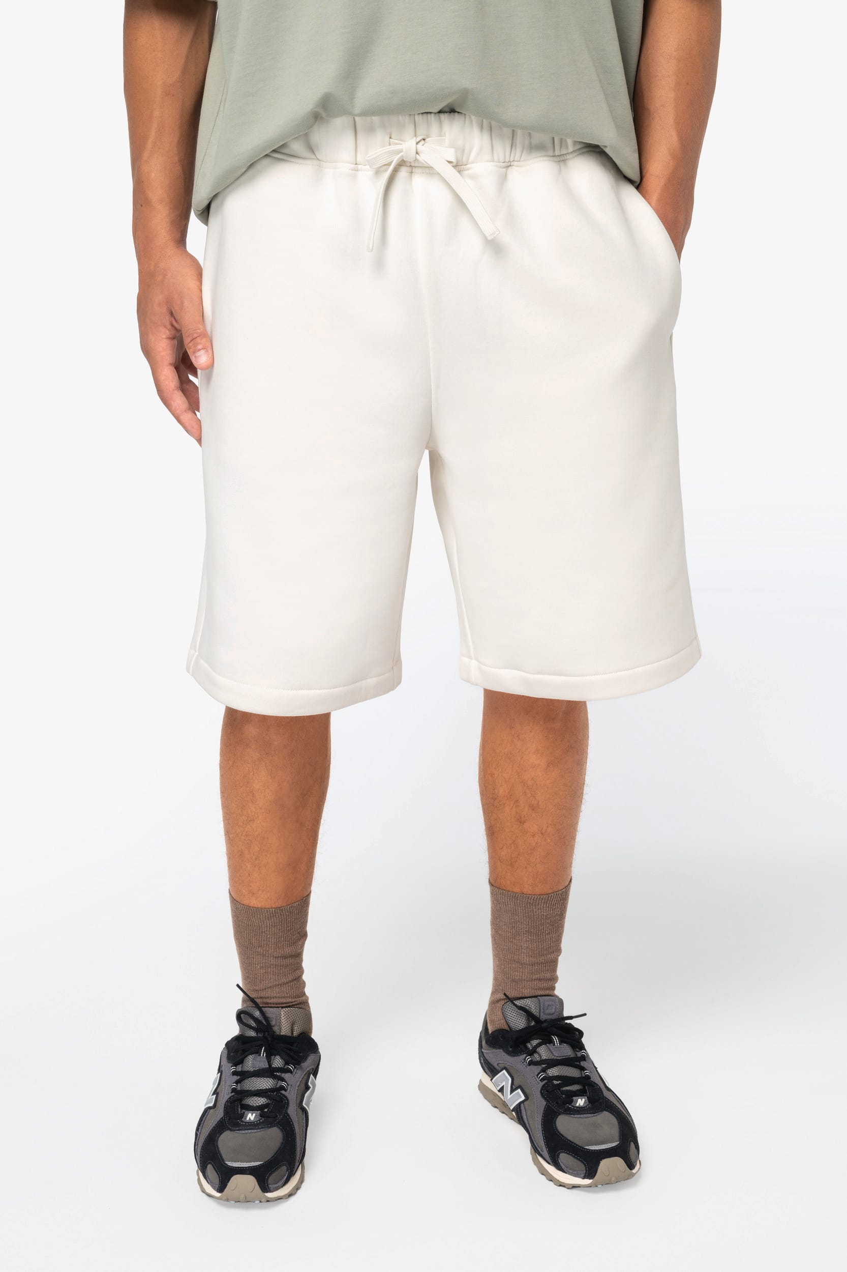 Native Spirit Duurzame herenbermuda met loose fit