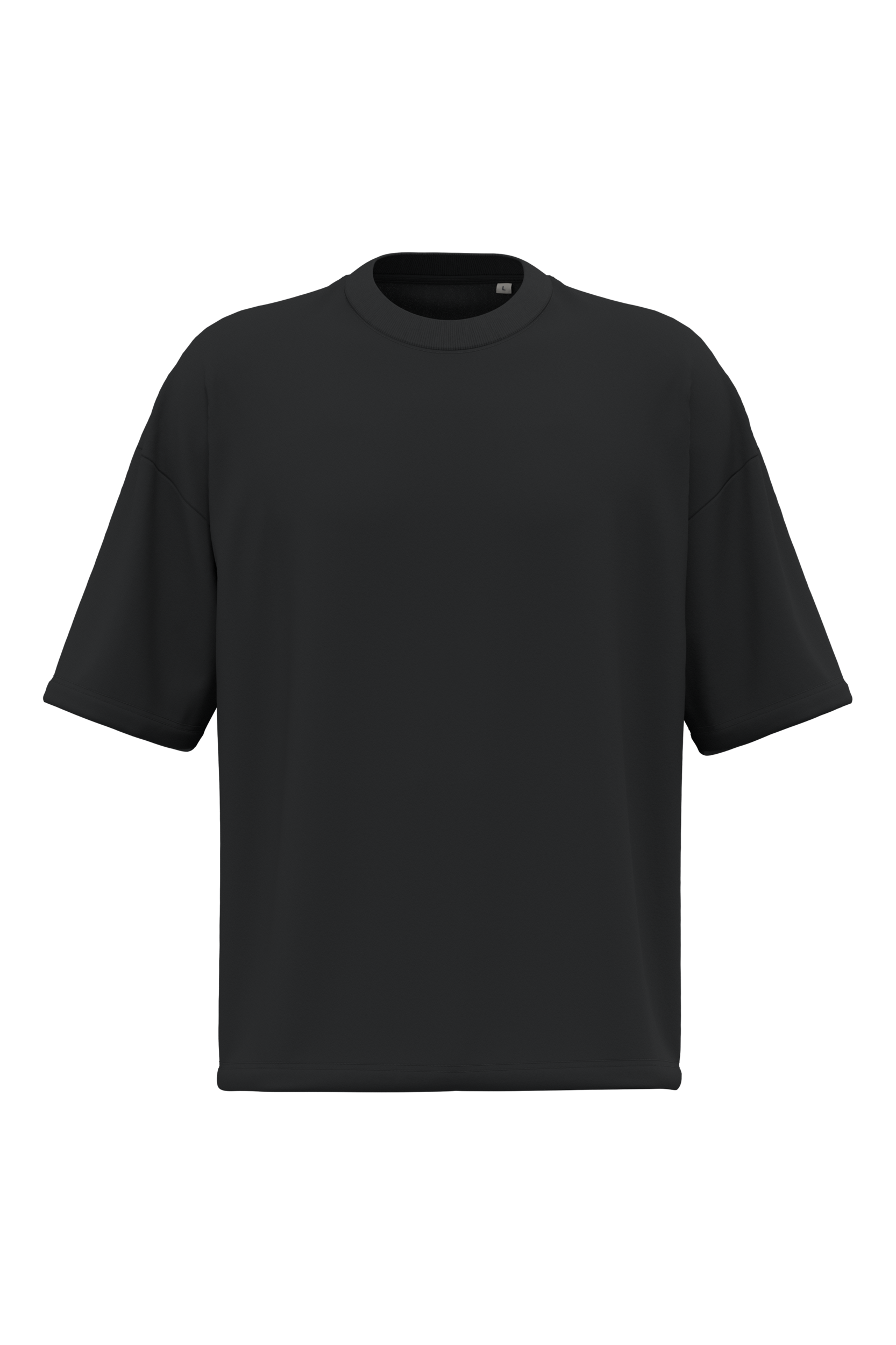 Native Spirit Duurzaam uniseks T-shirt met oversized fit — Black