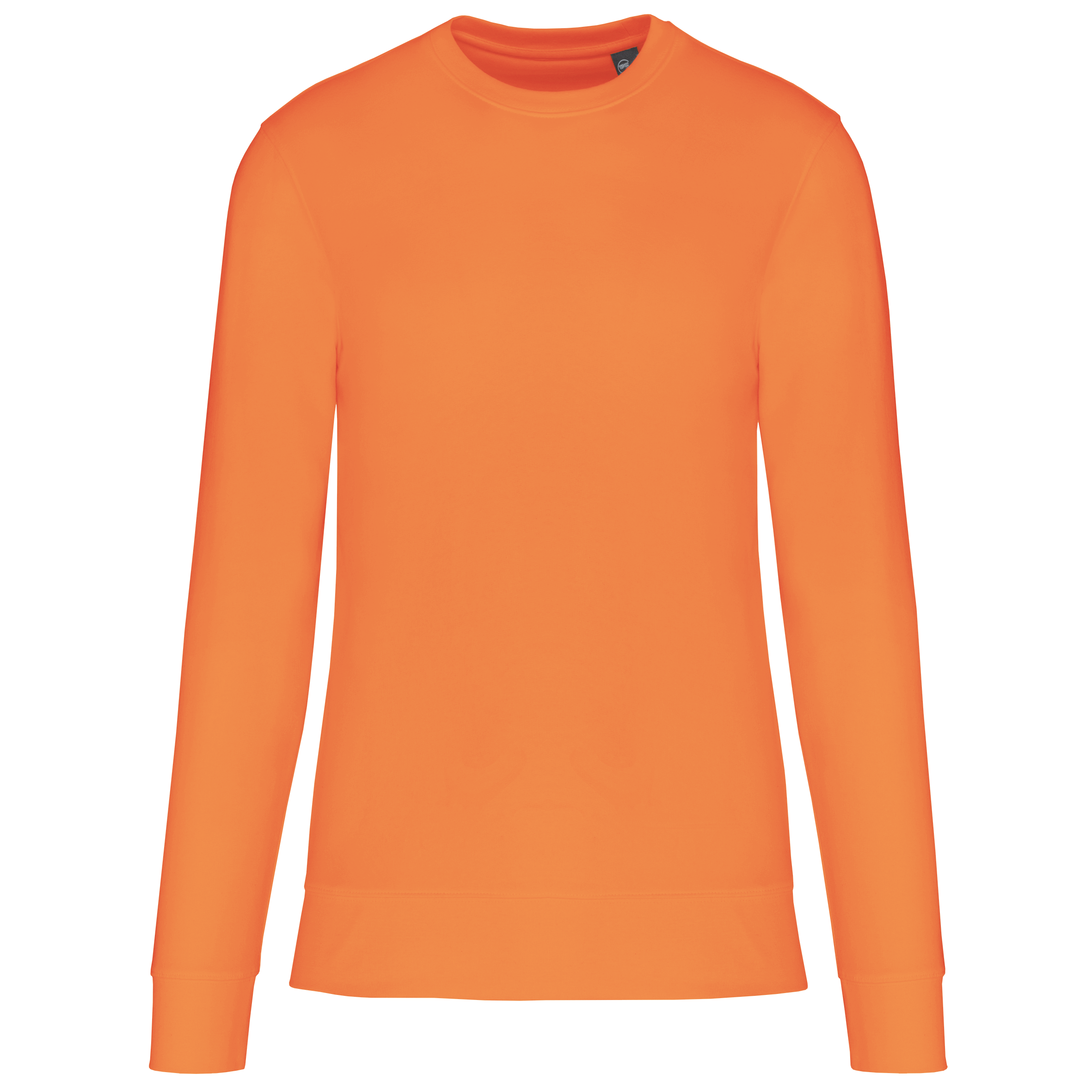 Kariban Ecologische sweater met ronde hals — Light Orange