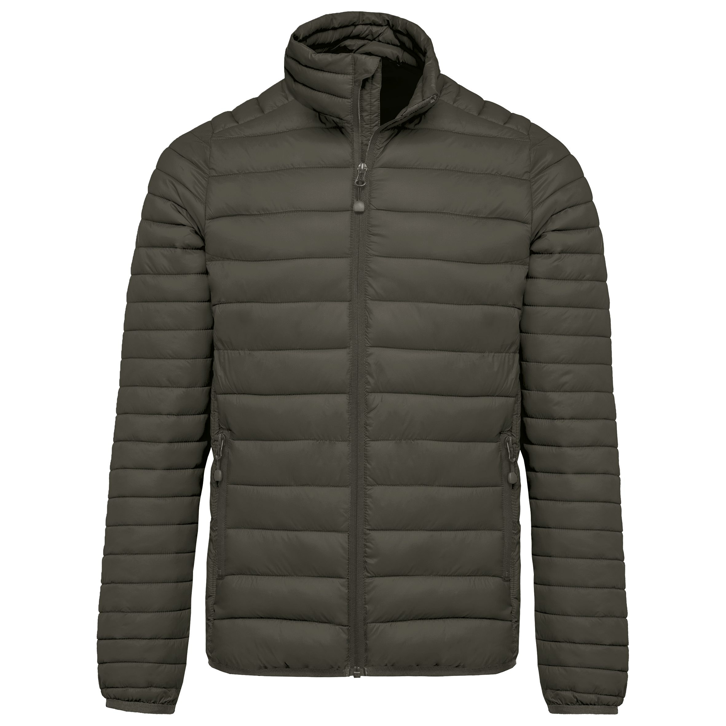 Kariban Men's lightweight padded jacket — Dark Khaki